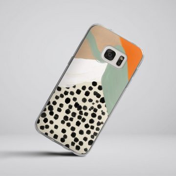 DeinDesign Handyhülle Boho Kunst Abstrakt Crazy Life Art 03 Boho, Samsung Galaxy S7 Silikon Hülle Bumper Case Handy Schutzhülle
