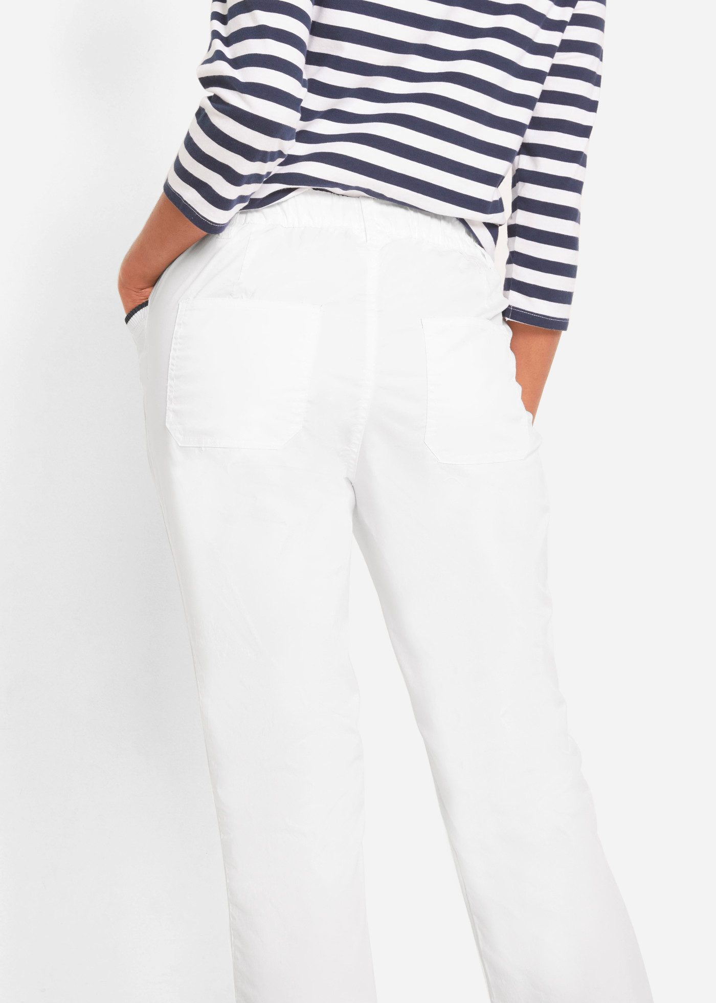 bonprix 7/8-Hose mit Bequembund, Loose Fit, 7/8-Länge