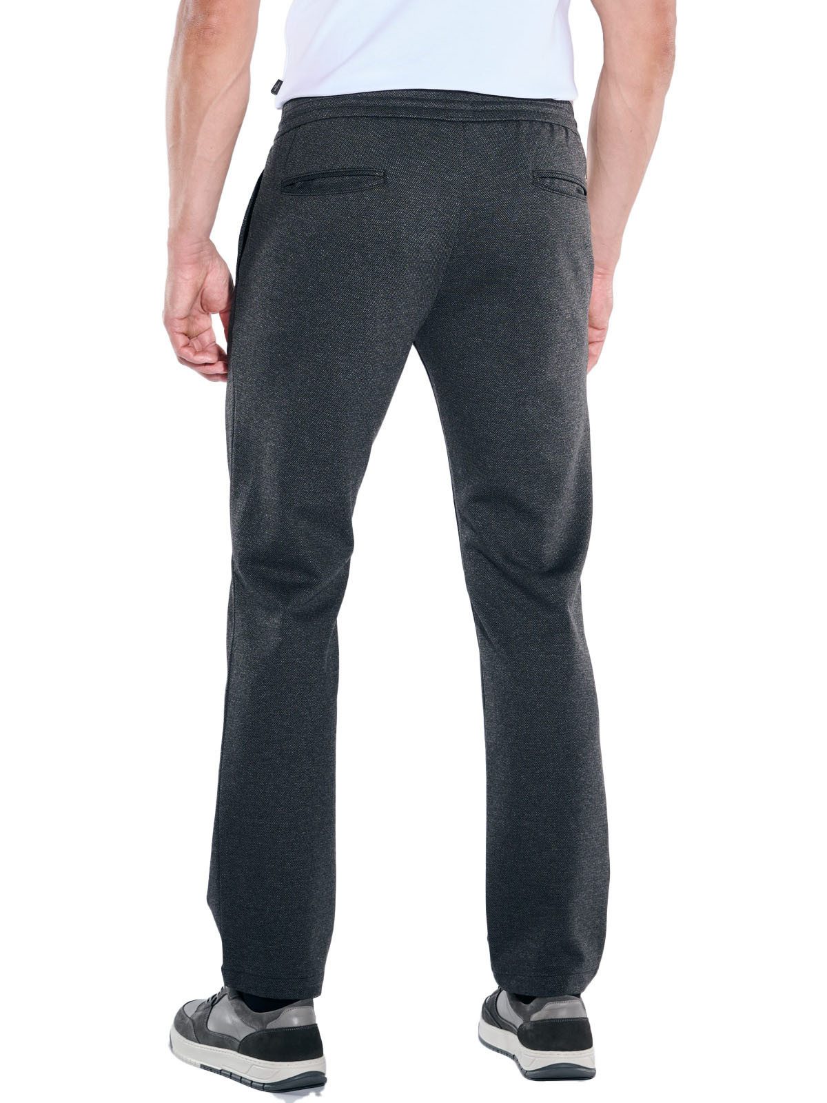Engbers Chinohose Herren Chino straight, Anthrazit