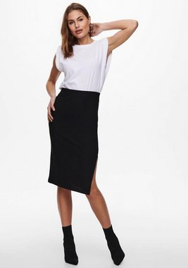 ONLY Jerseyrock ONLEMMA SLIT SKIRT JRS NOOS