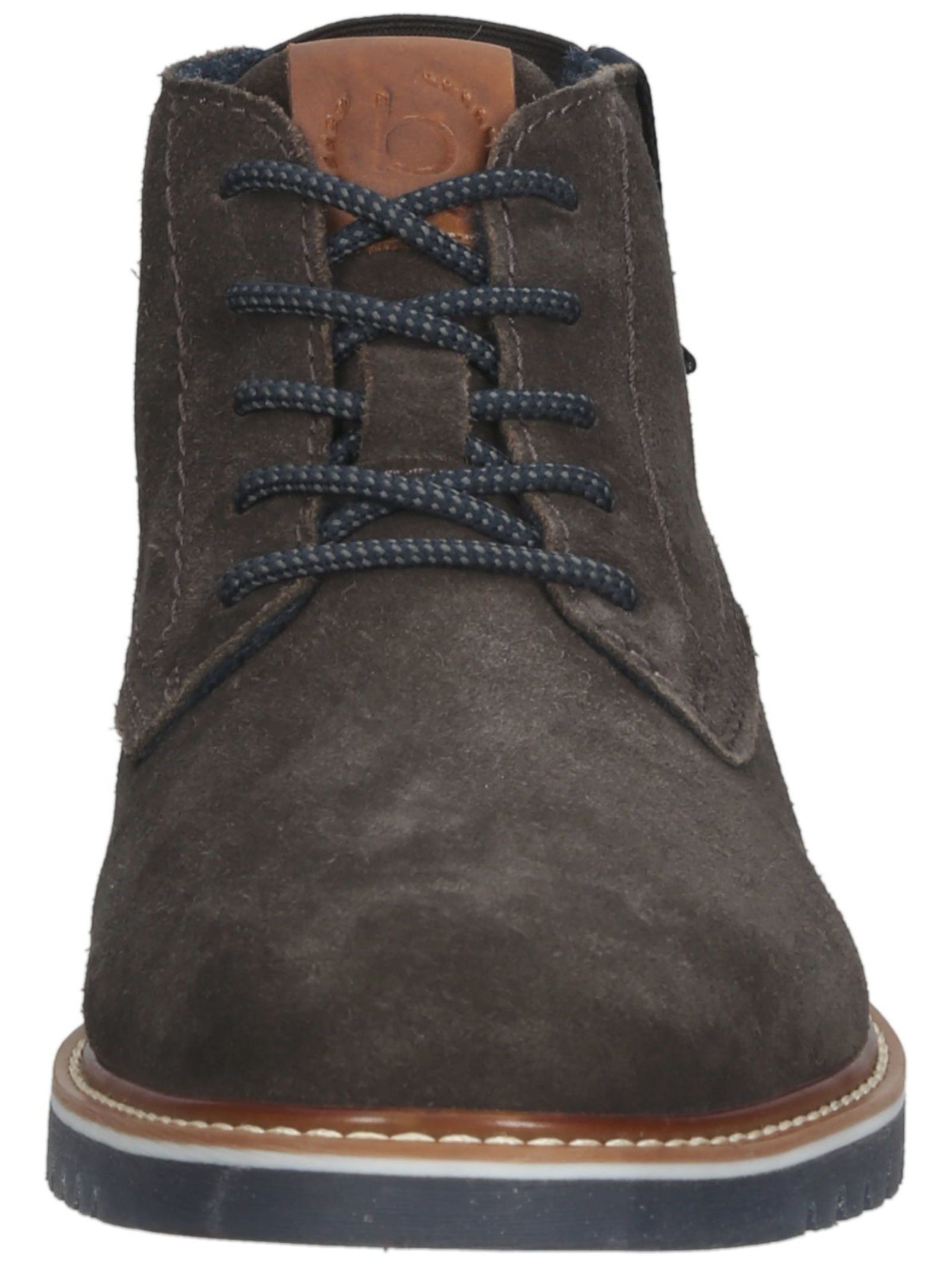 bugatti Stiefelette Veloursleder . Schnürstiefelette