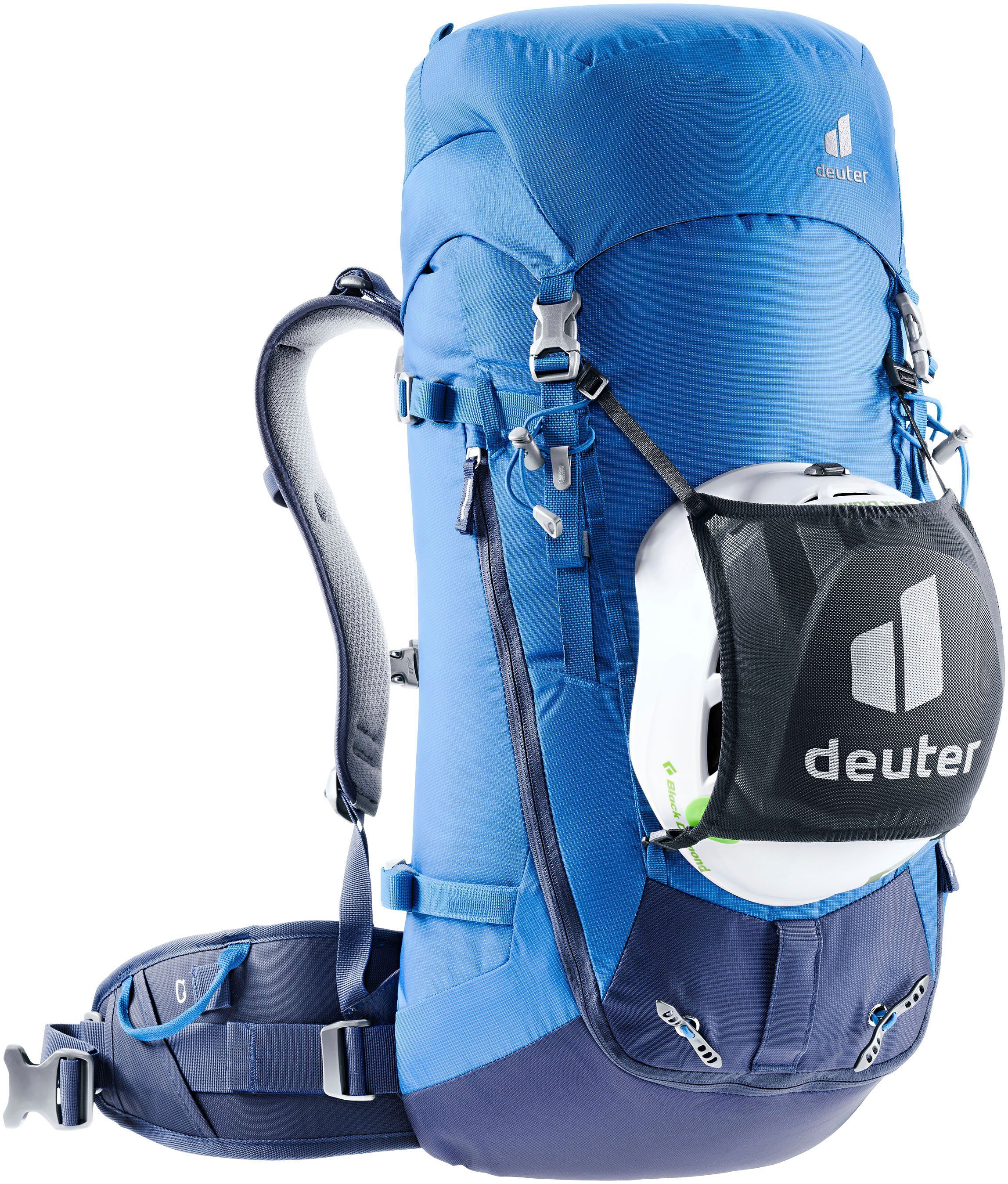 deuter Aufbewahrungstasche Helm-Halterung, für Kletter-, Ski- und Radhelme, mit Netzfach