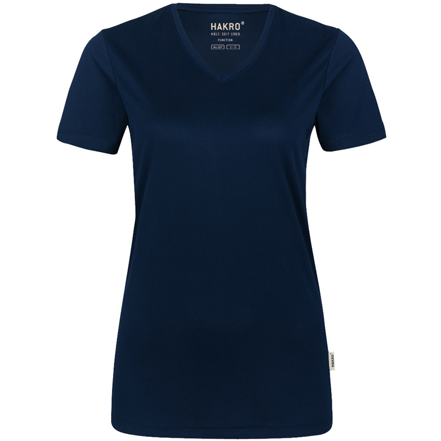 Hakro T-Shirt Damen V-Shirt "COOLMAX®" 187