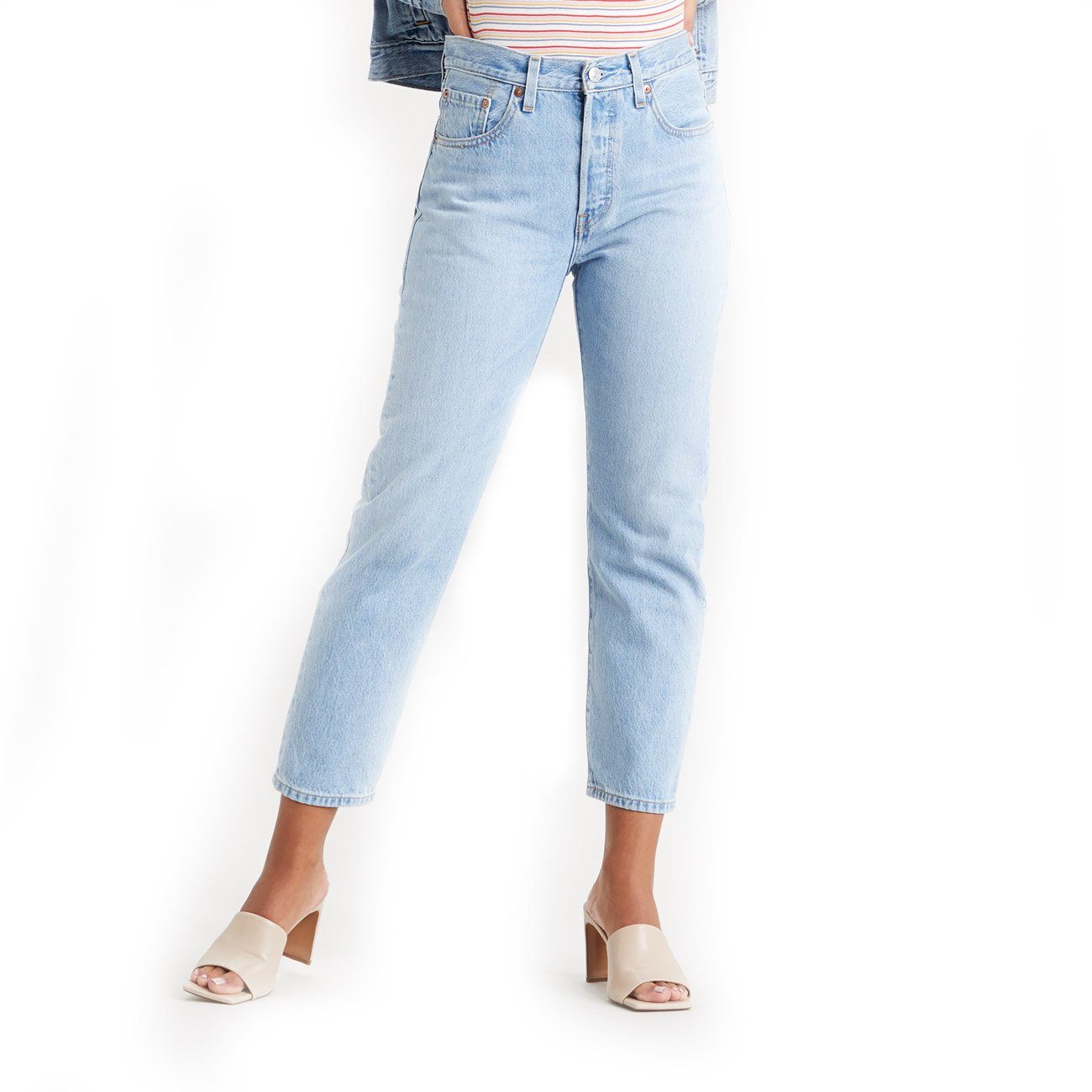 ra Straight-Jeans luxor - Levi's® 501 CROP 501 CROP 0124