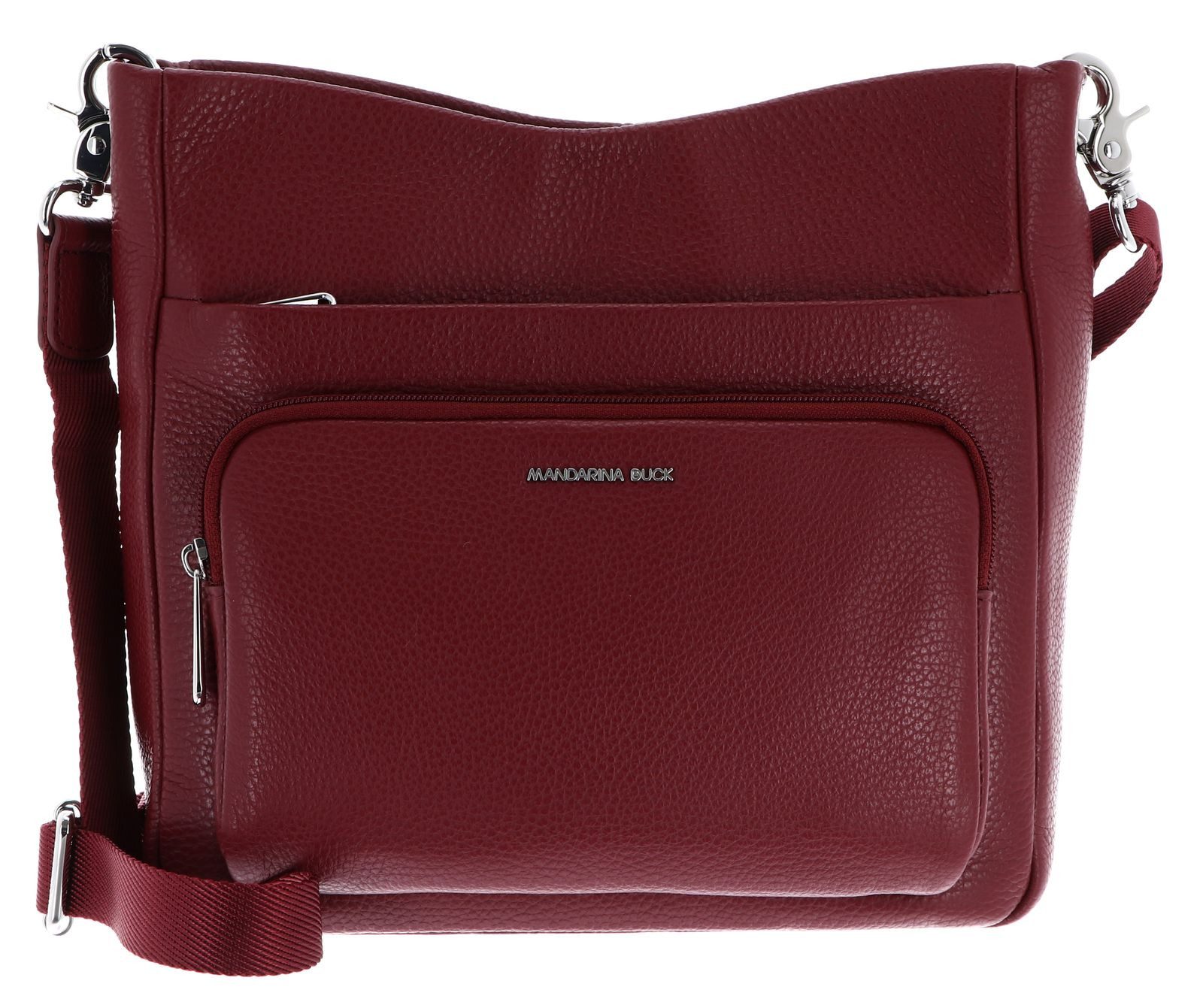 Mandarina Duck Umhängetasche Crossover Bag, aus echtem Kalbsleder