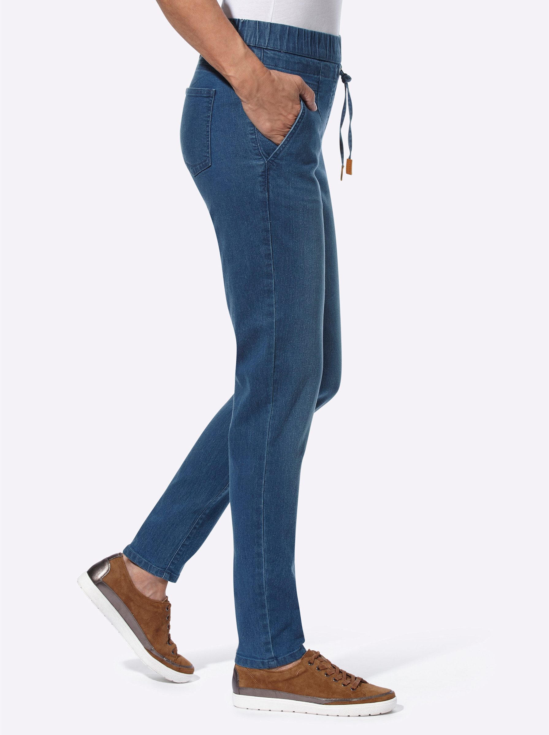 Sieh an! Bequeme Jeans Schlupfjeans günstig online kaufen
