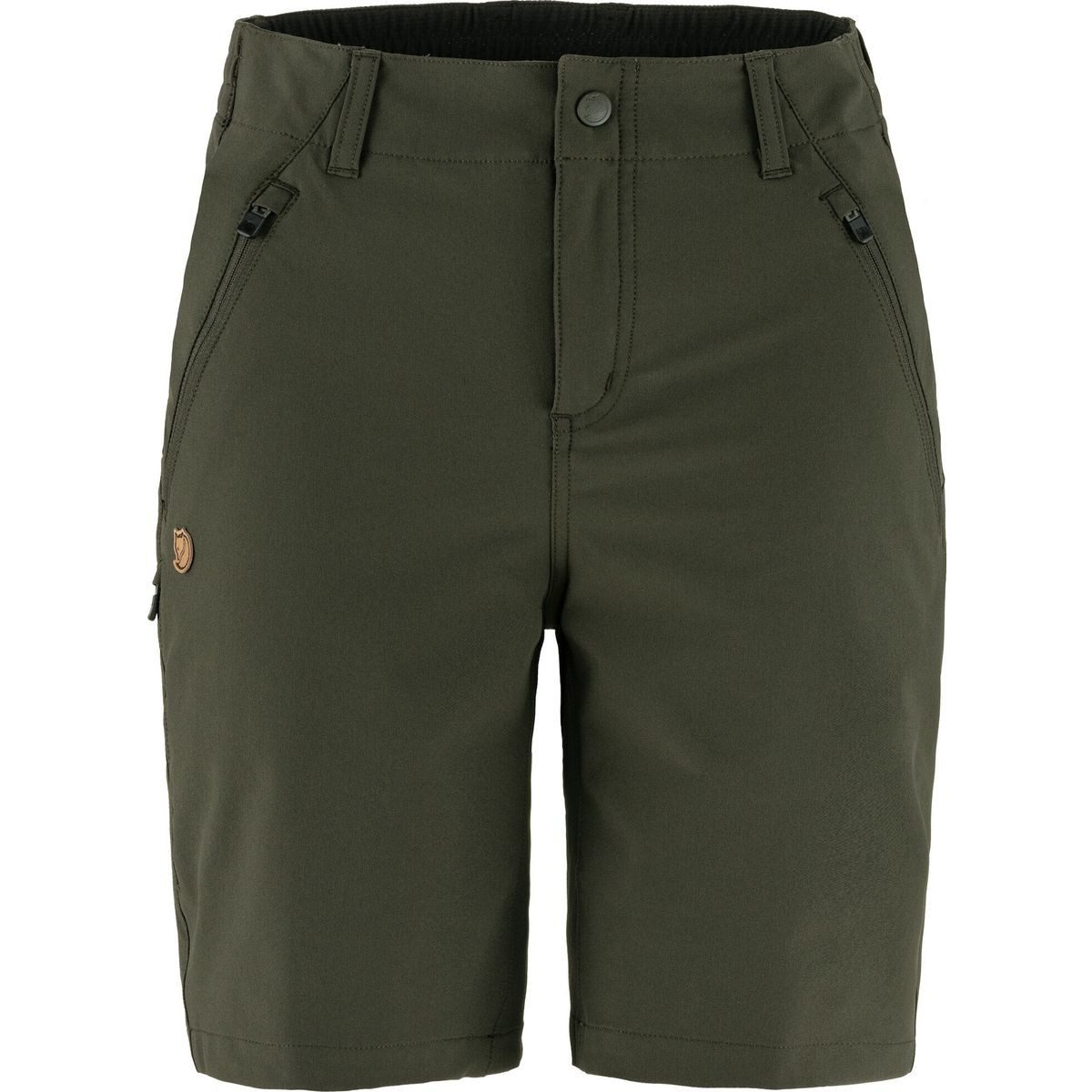 Fjällräven Funktionsshorts Abisko Trail Stretch Shorts W Leichte, wasserfeste Trekking-Shorts mit Vier-Wege-Stretch für