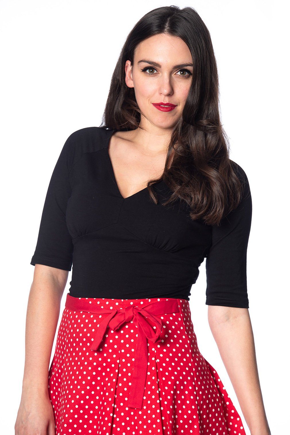 Shirttop Betty Schwarz