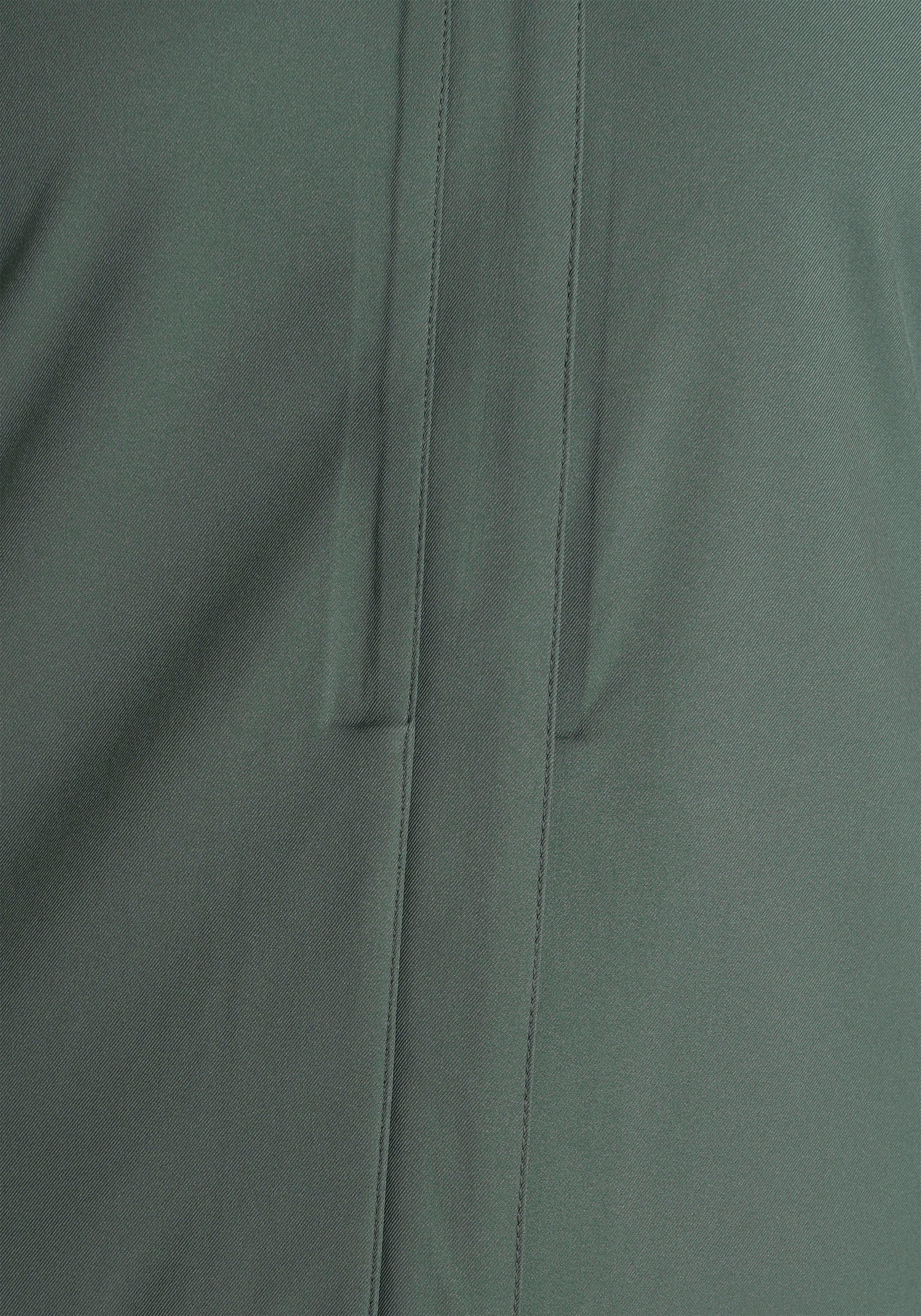 Polarino Regenjacke packable salbeigrün mit Reflektorstreifen