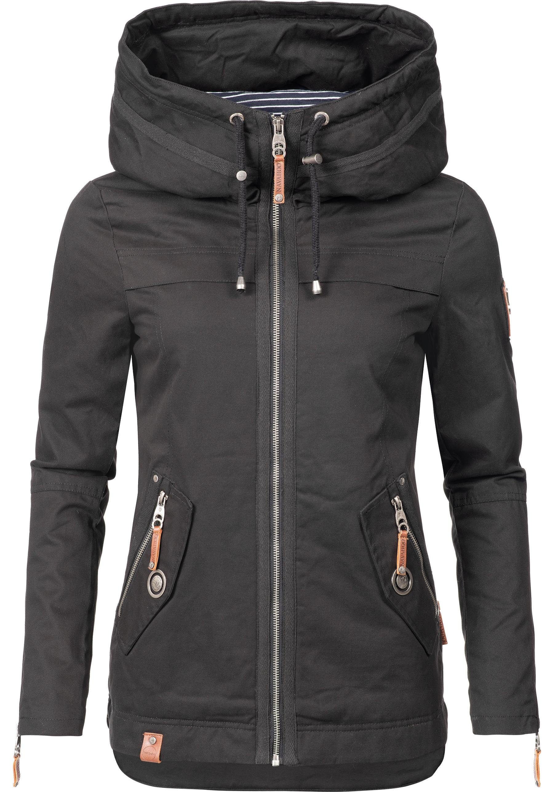 Navahoo Outdoorjacke Wekoo moderner Damen Übergangsparka günstig online kaufen