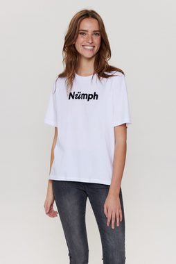 nümph T-Shirt - T-Shirt mit Logo Print - Basic T-Shirt - Numinny Shirt GOTS