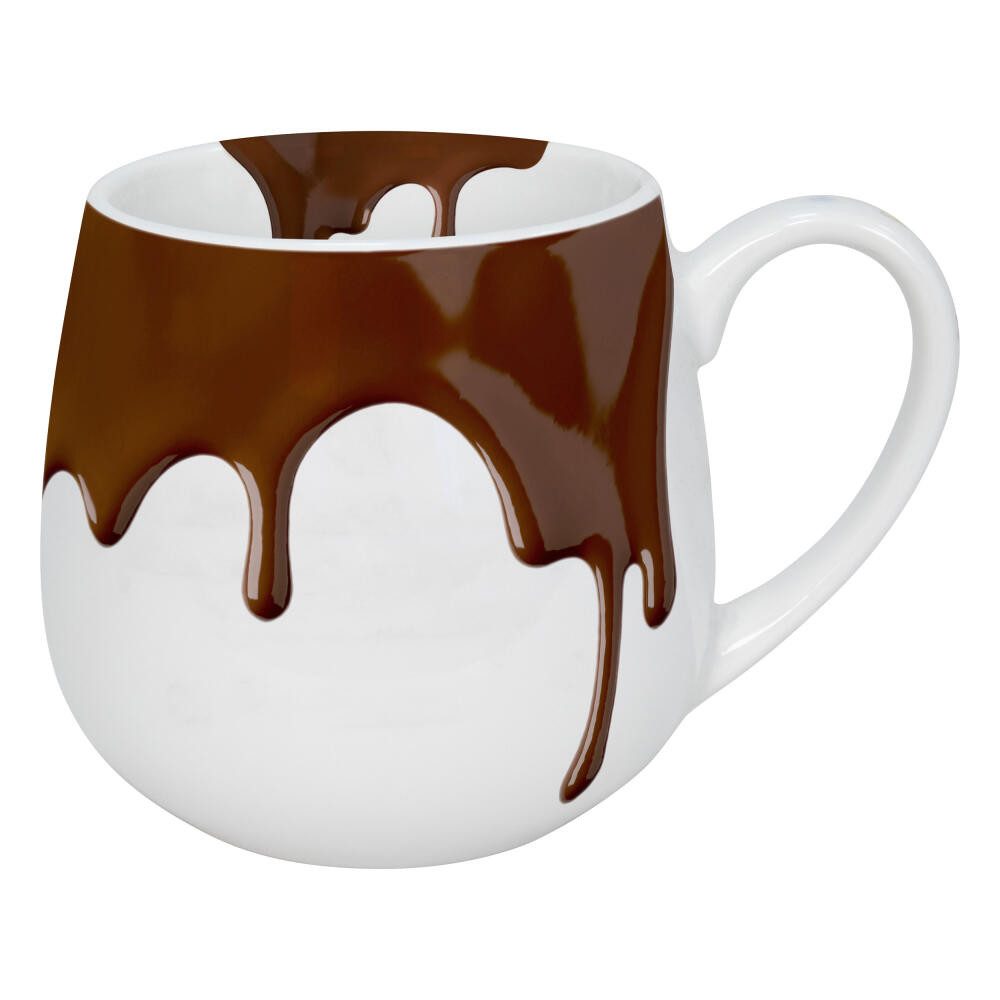 Könitz Becher Chocolate Seduction, 400 ml, Porzellan