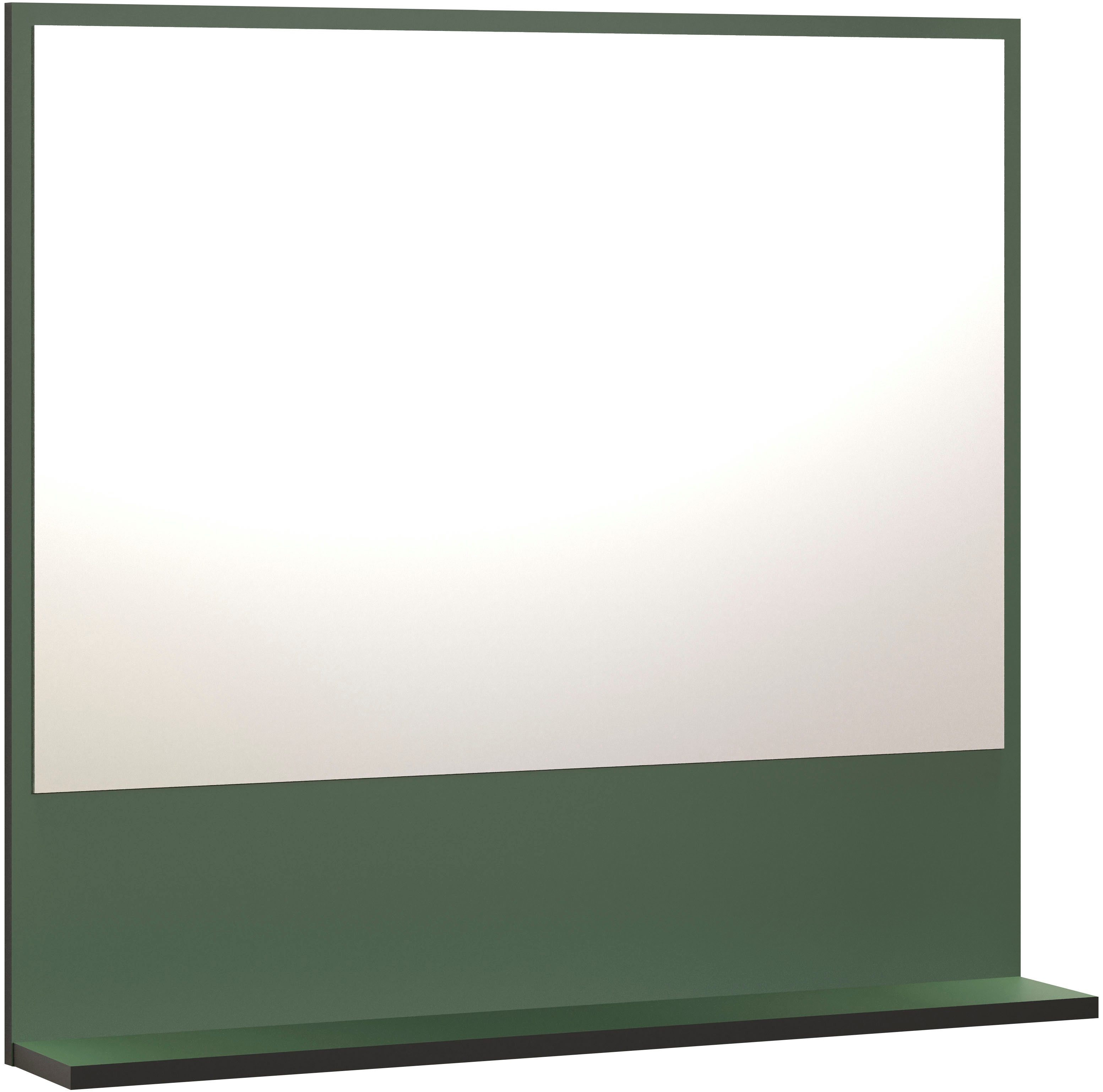 welltime Badspiegel Amrum, Wandspiegel mit Ablage - (B/T/H) wahlweise 60 bis 80/14/74 cm