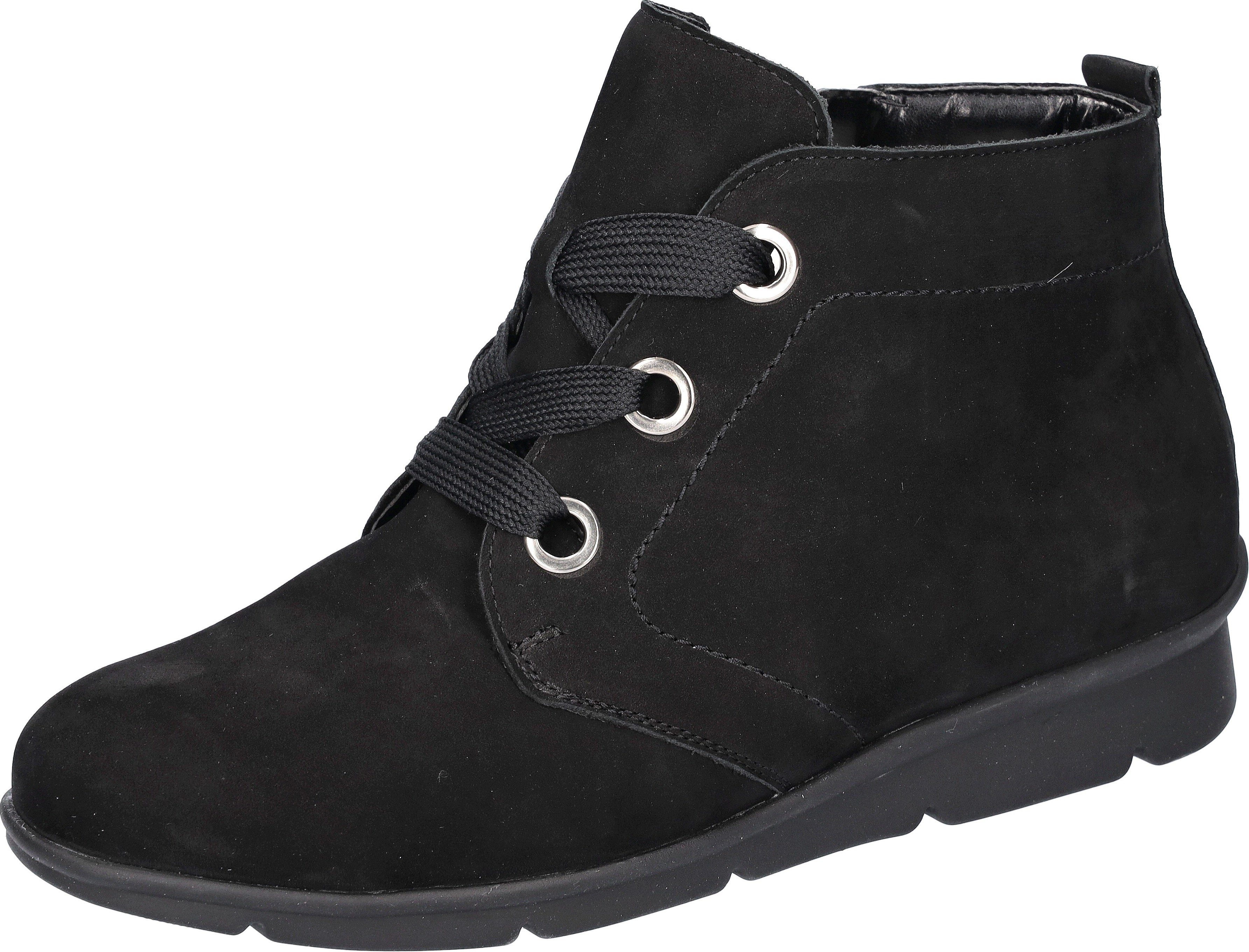 Waldläufer K-INGA Schnürboots, Stiefelette, Bequemschuh in Komfortweite K = extraweit