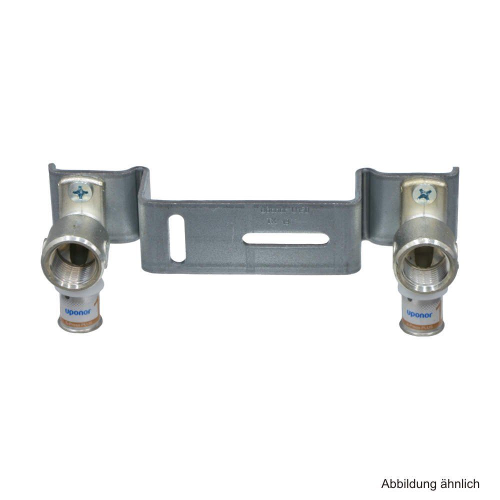 UPONOR Wasserrohr Uponor S-Press PLUS MLC Montageeinheit 120mm Gemini 16mm x 1/2" IG