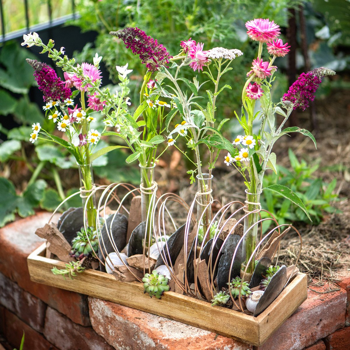 H&R The wire man Basteldraht Flexibler Basteldraht für Dekorationen und kreative Projekte