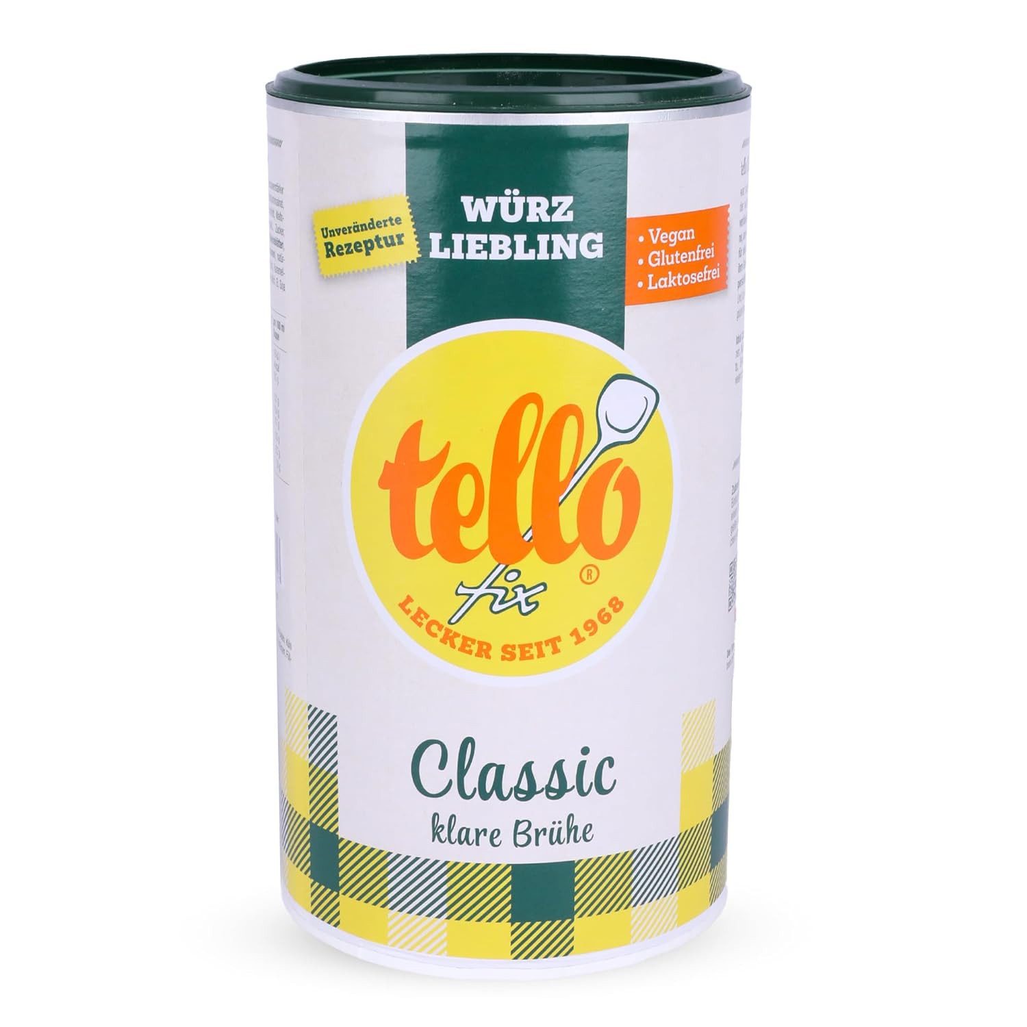 tellofix Brühe Classic Klare Brühe, 1 x 900 g, (900 g Dose)