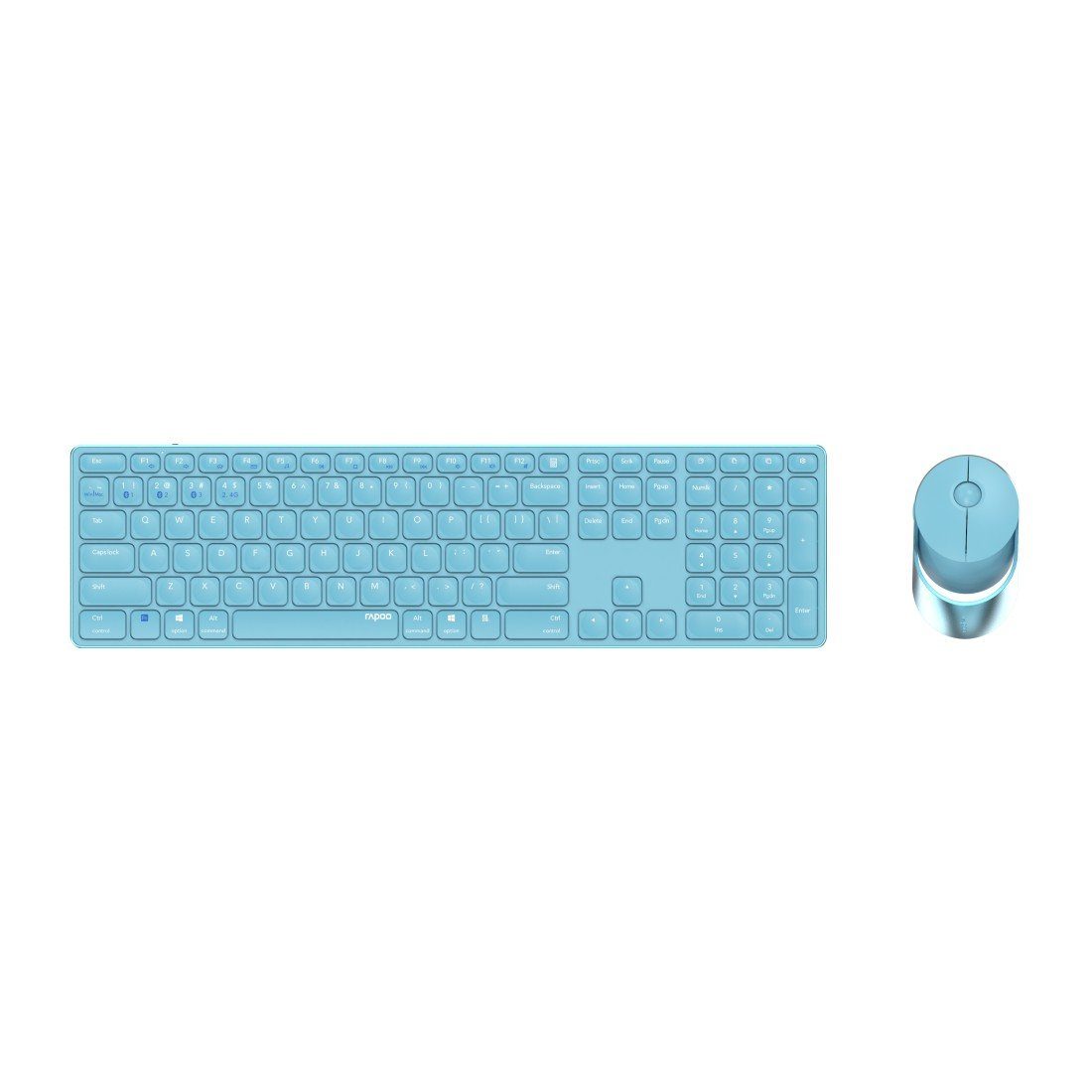 9850M Kabelloses Multi-Mode-Deskset, DE-Layout, 2.4 GHz, 1600 DPI Tastatur- und Maus-Set