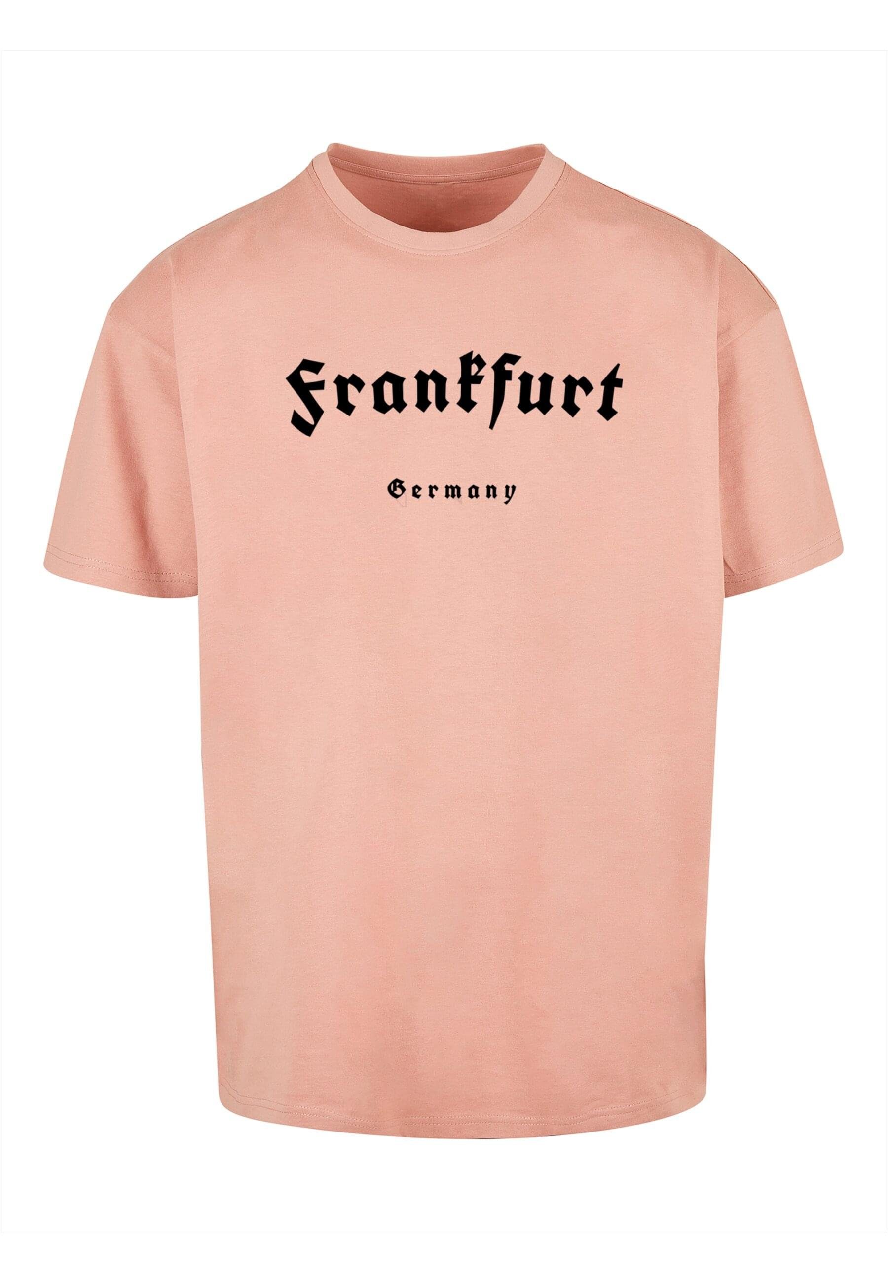 Merchcode T-Shirt Herren Frankfurt Heavy Oversize Tee-BY102 (1-tlg) amber