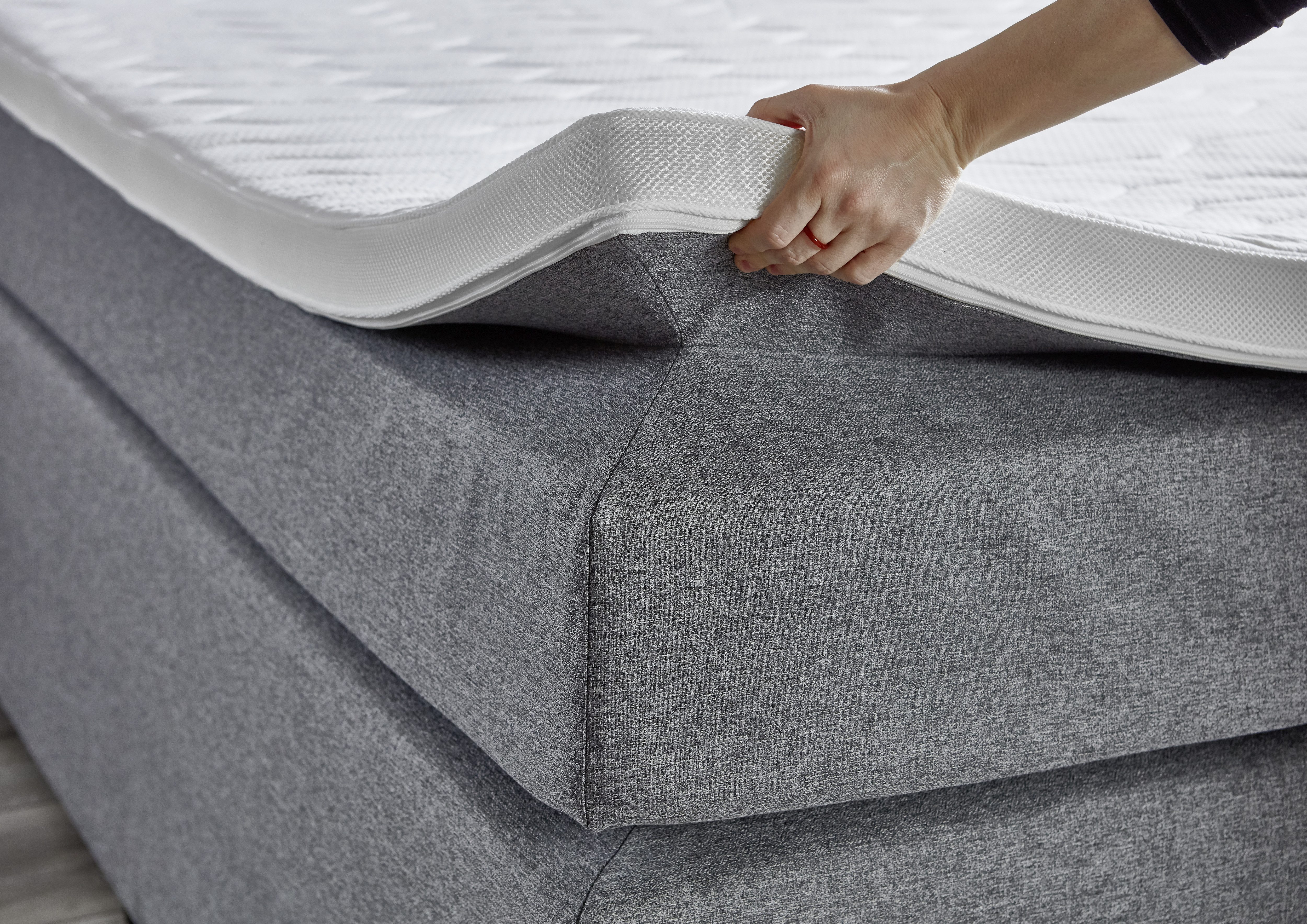 Sun Garden Boxspringbett Boxspringbett BX 2640 KREMS