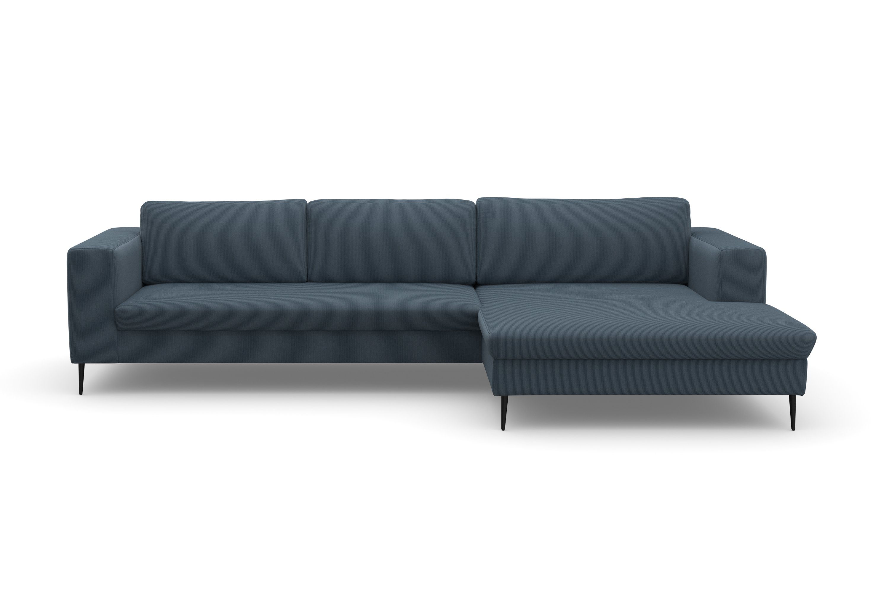 DOMO collection Ecksofa Modica L-Form, moderne Optik mit großzügiger Recamieire, auch in Cord