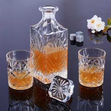 relaxdays Whiskyglas 5-teiliges Whisky Set, Glas