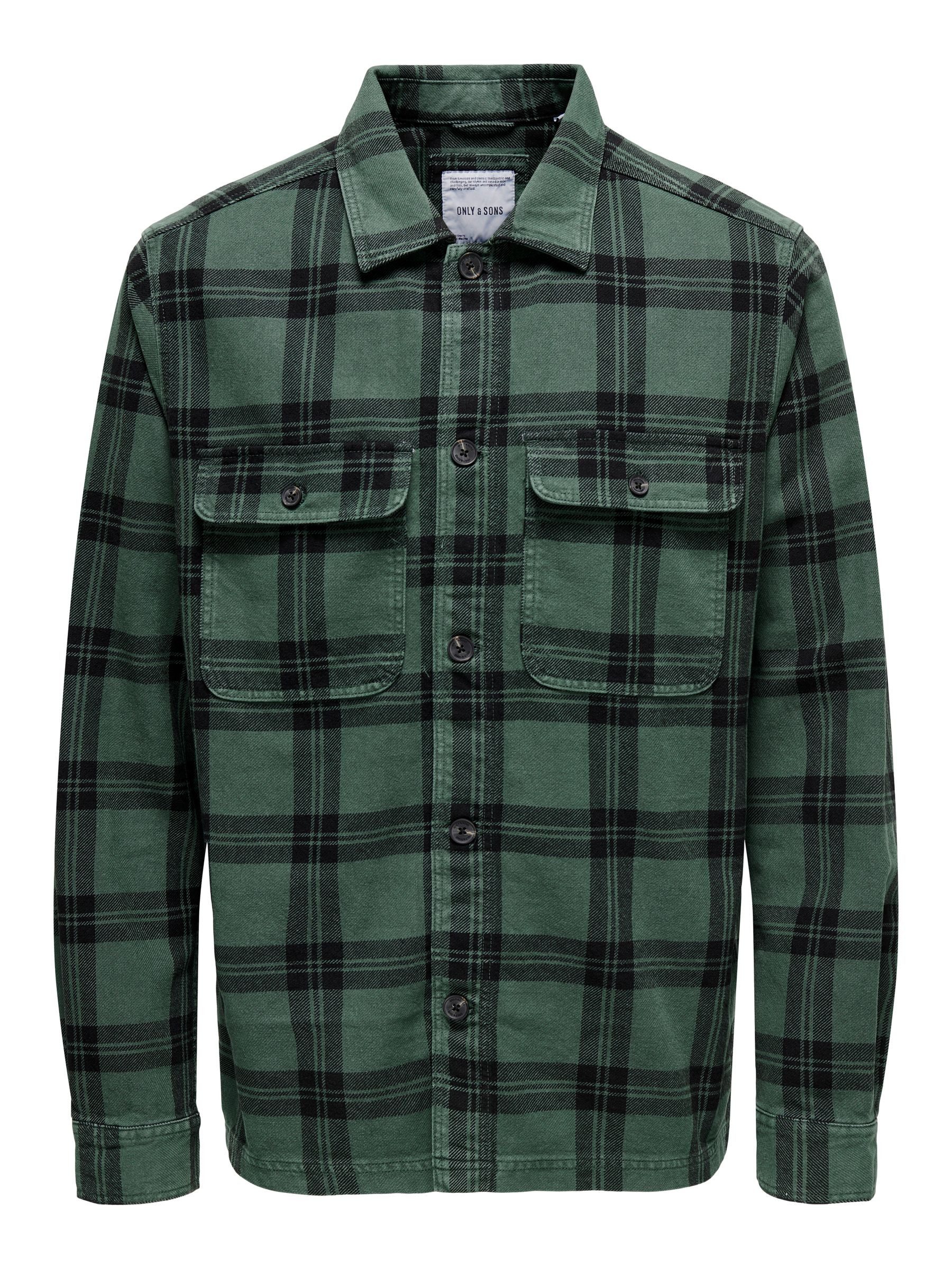 ONLY & SONS Langarmhemd Regular Fit günstig online kaufen