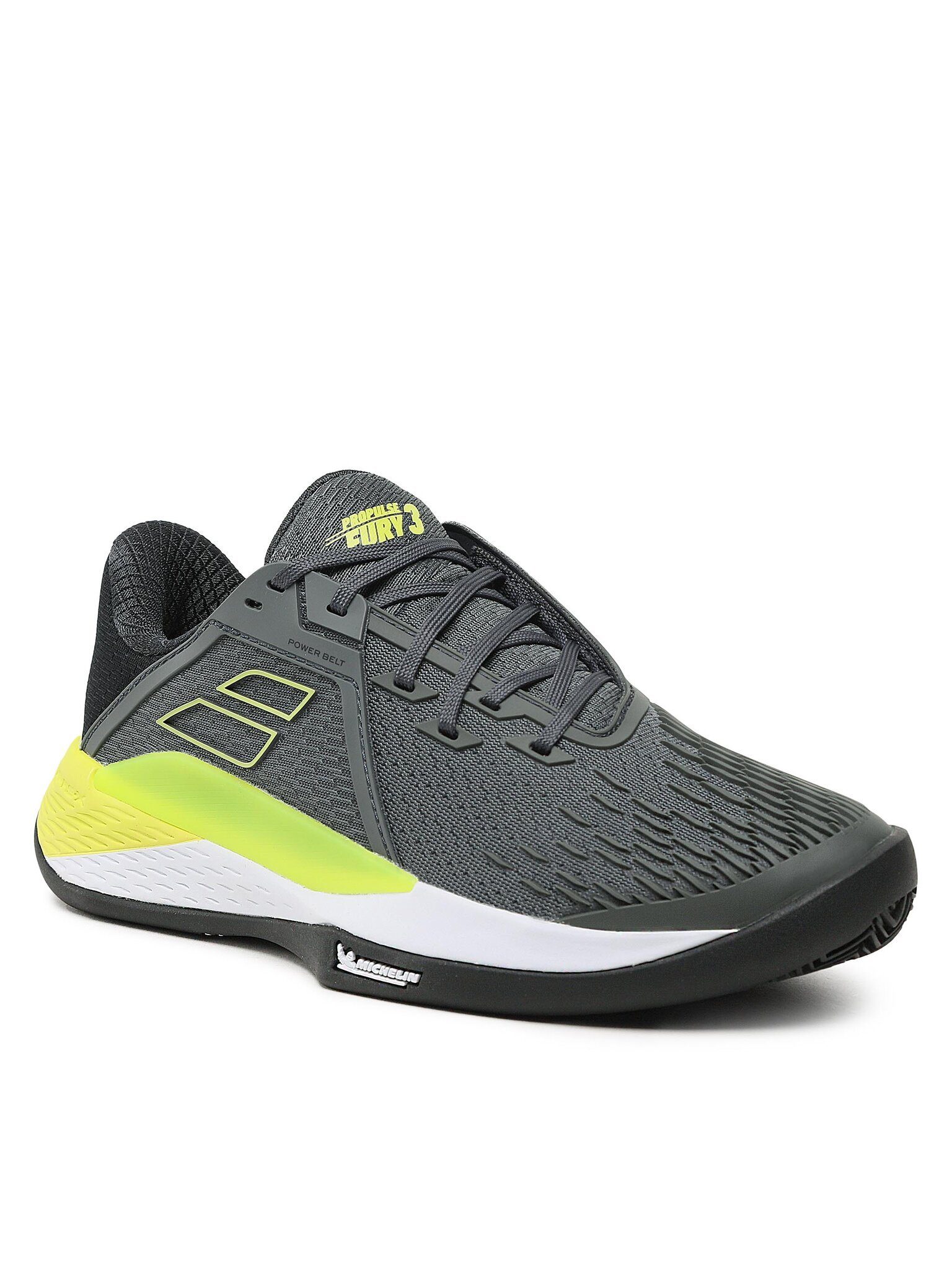 Babolat Schuhe Propulse Fury 3 Clay Men 30S23425 Grey/Aero Sneaker