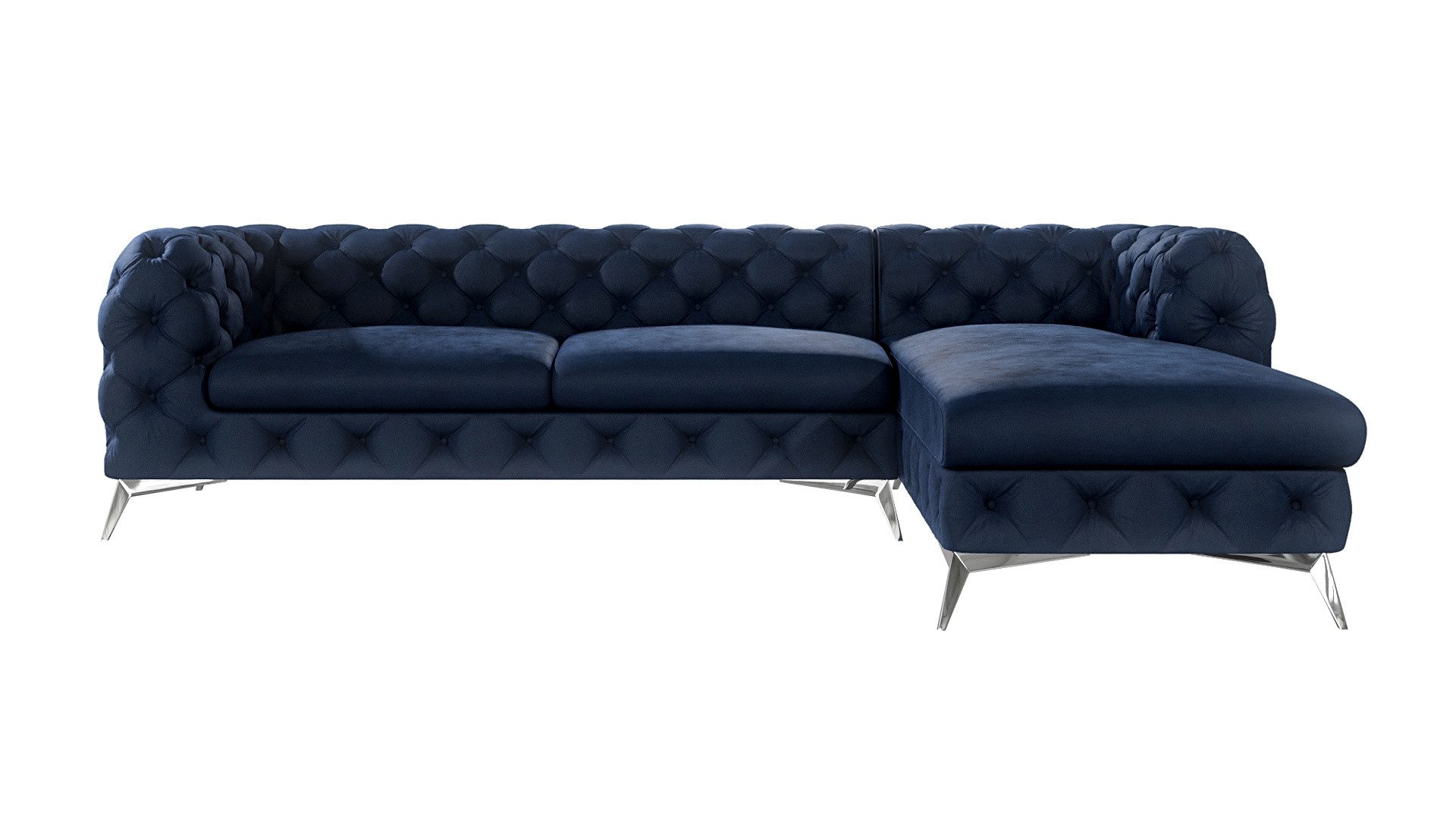 S-Style Möbel Ecksofa Kalina, Chesterfield mit günstig online kaufen