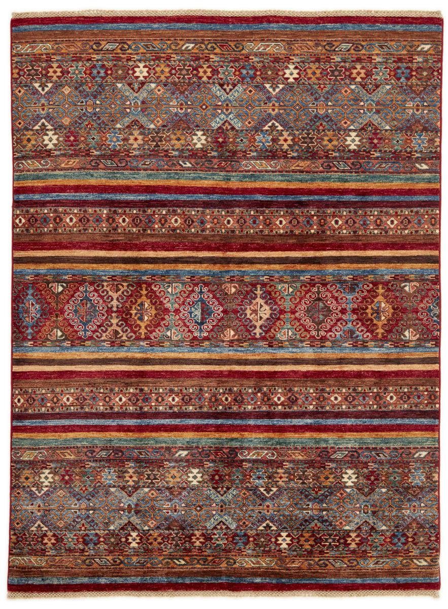 Orientteppich Arijana Shaal 152x206 Handgeknüpfter Orientteppich, Nain Trading, rechteckig, Höhe: 5 mm