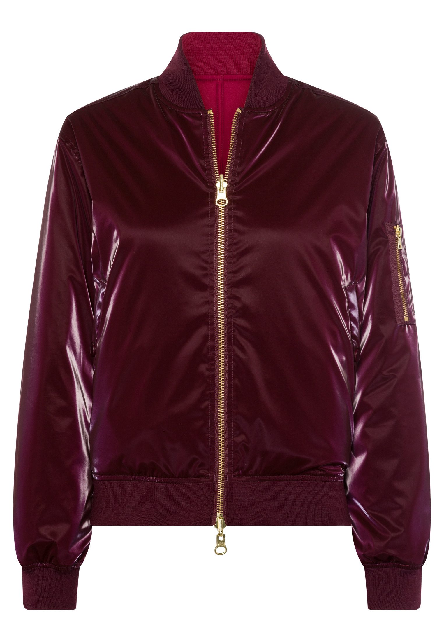 MARC AUREL Bomberjacke aus schimmernder Optik