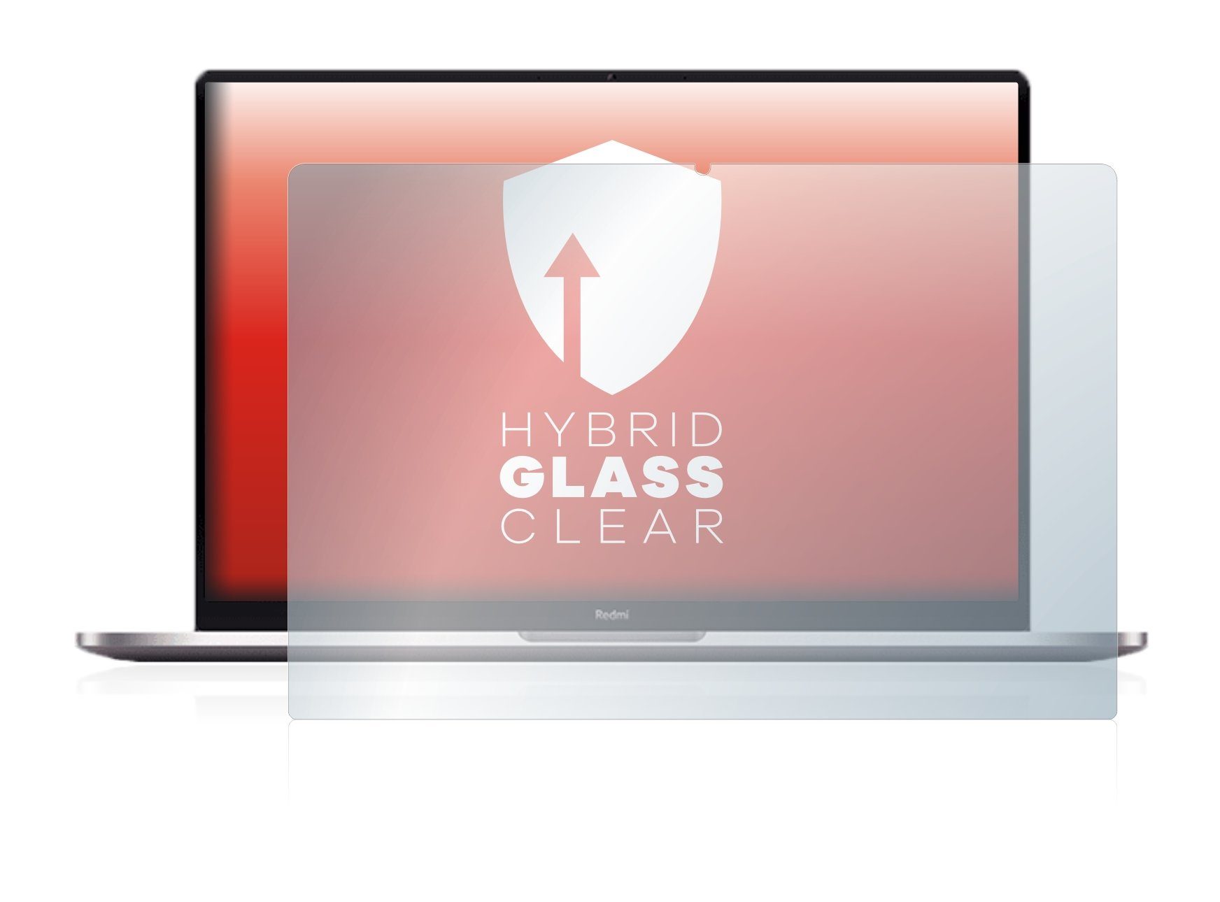 upscreen »Panzerglasfolie für Xiaomi RedmiBook Pro 15 Ryzen« für Xiaomi  RedmiBook Pro 15 Ryzen, Displayschutzglas, Schutzglas Glasfolie klar