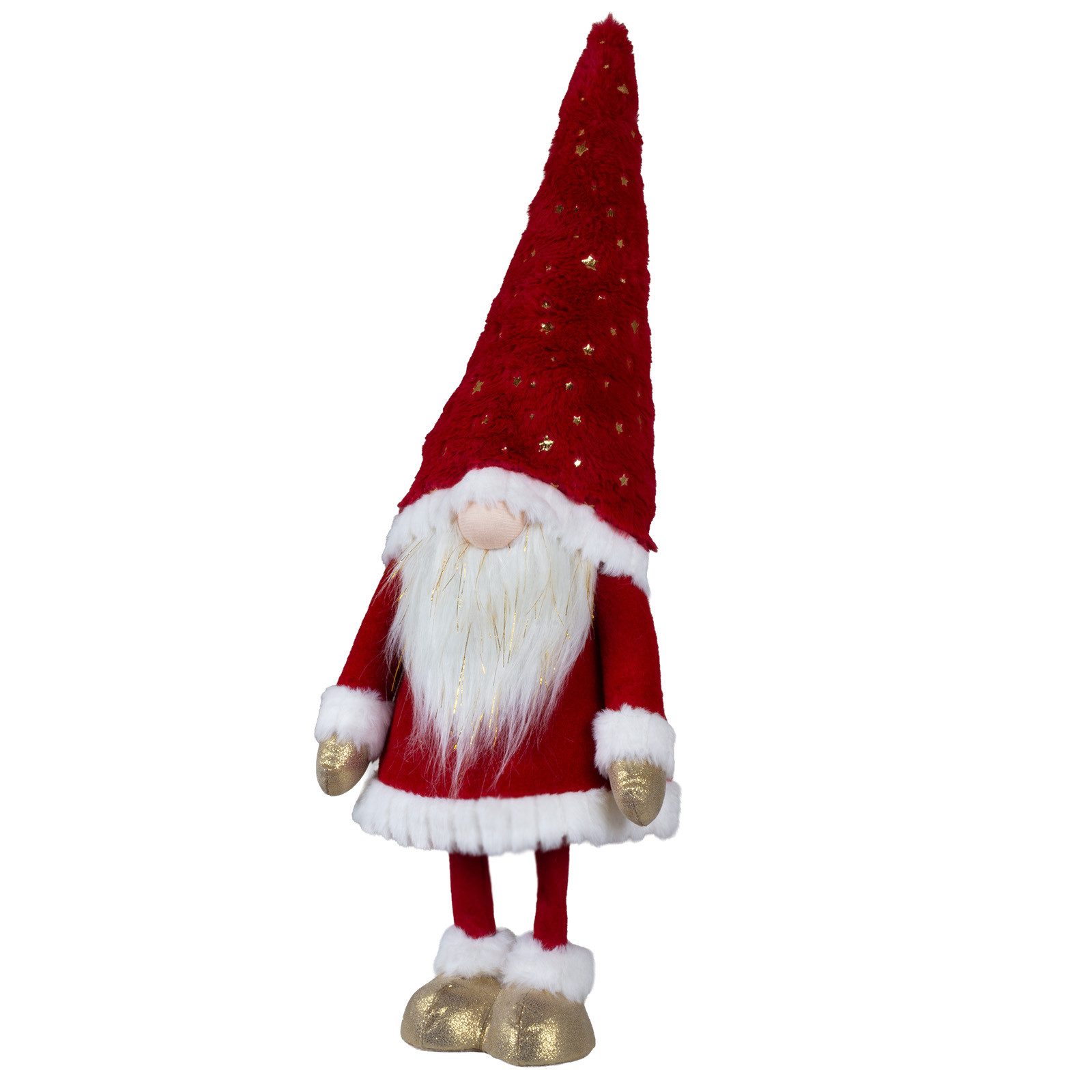 Weihnachtsfigur Wackelgnom Wichtel 45cm (62cm)
