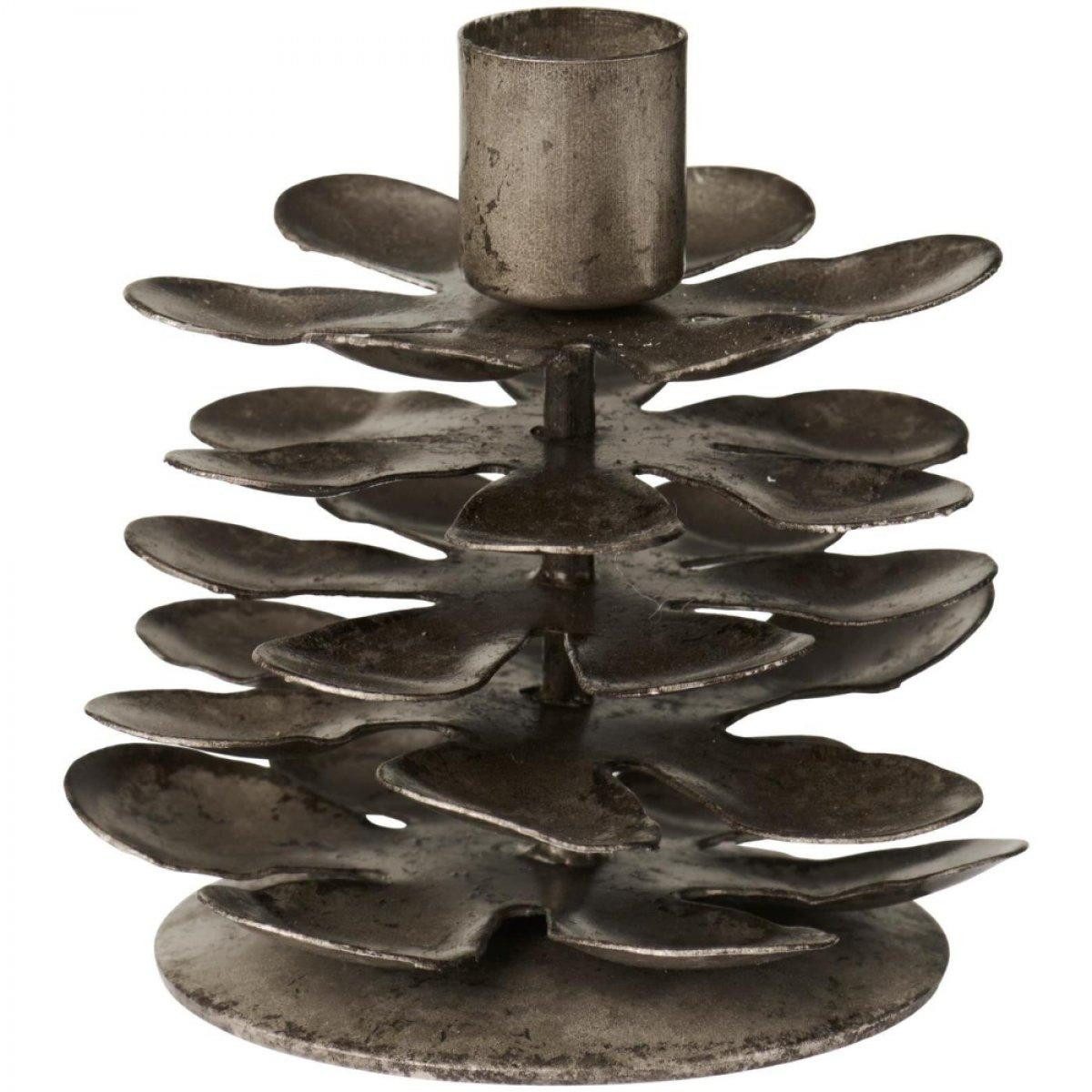 Ib Laursen Windlicht Ib Laursen Kerzenhalter Zapfen Eira Messing (6x6,5cm)