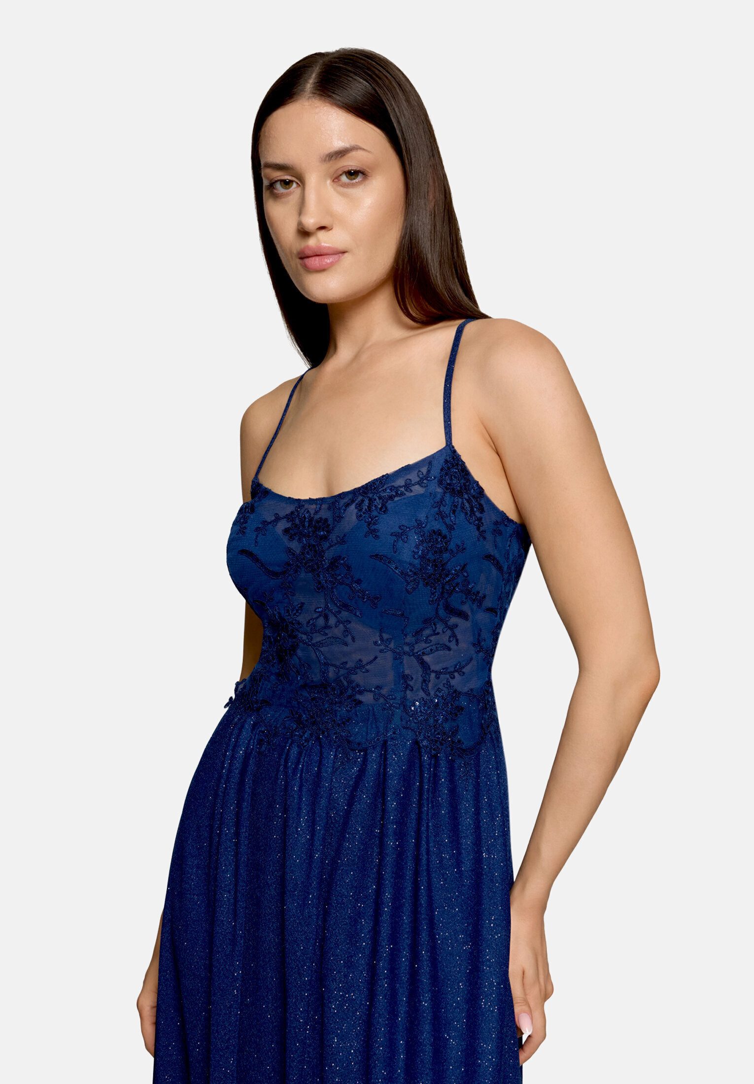 Vera Mont Abendkleid Damen im Glitzer-Look