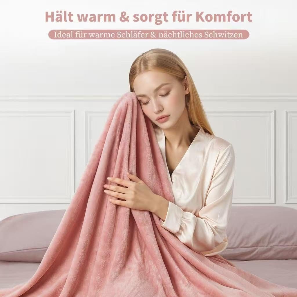 Suanp Kunstfaserbettdecke Atmungsaktive Wende-Kuscheldecke, Weich & Warm, G günstig online kaufen
