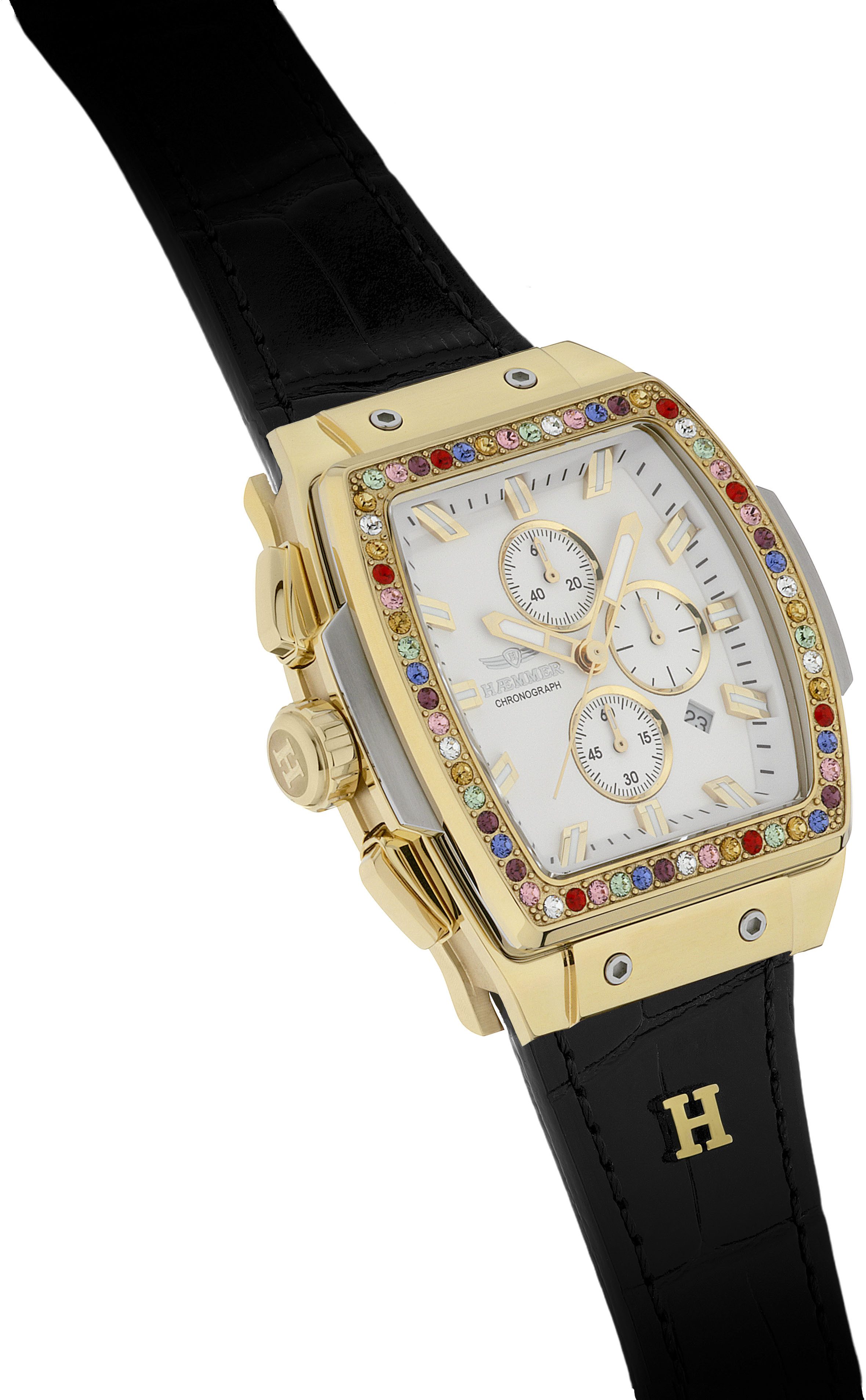 HAEMMER GERMANY Chronograph TONNEAU NOELLE, T-007, Quarzuhr, Armbanduhr,Dam günstig online kaufen