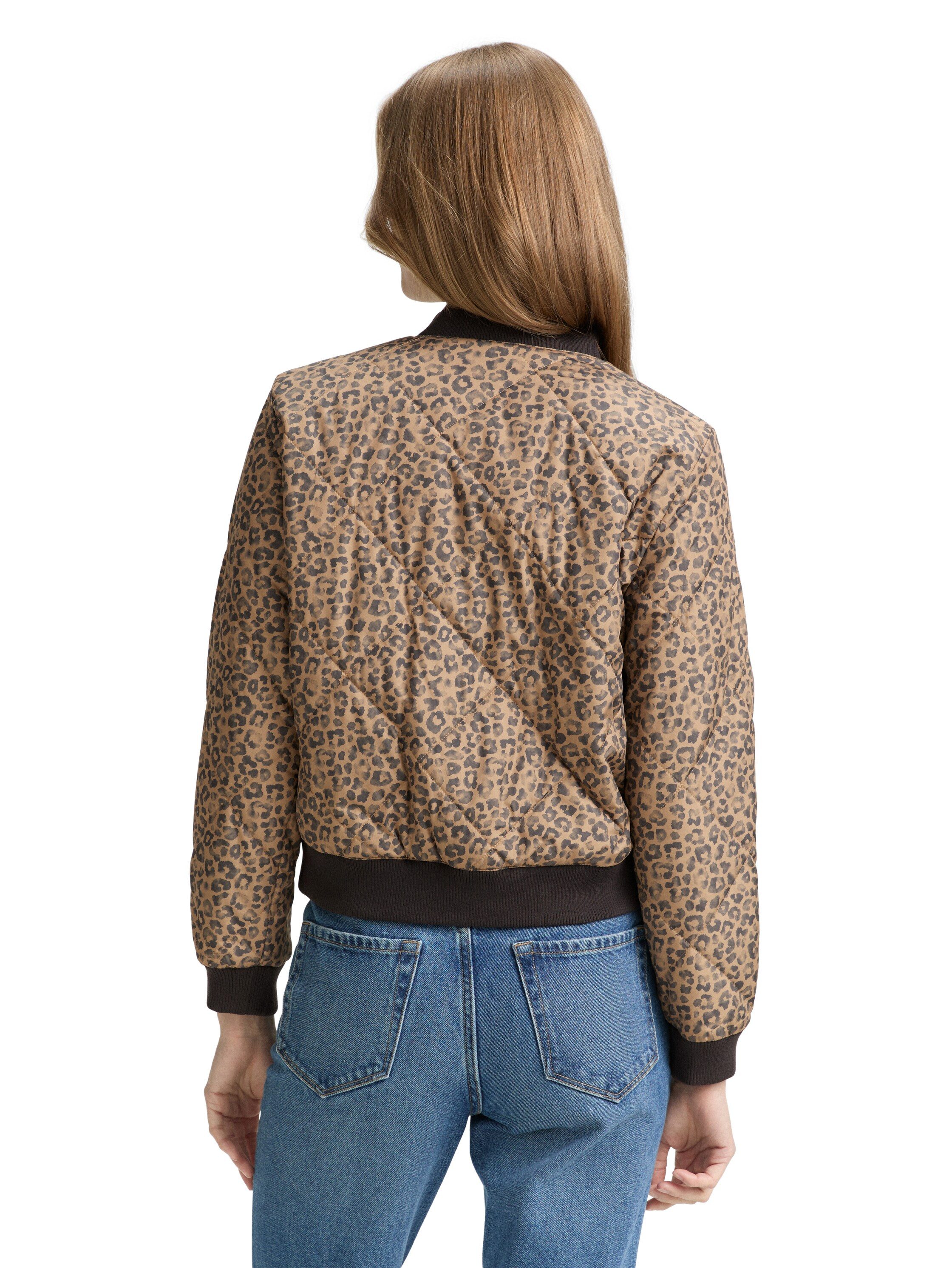 TOM TAILOR Denim Bomberjacke mit Strukurmuster günstig online kaufen