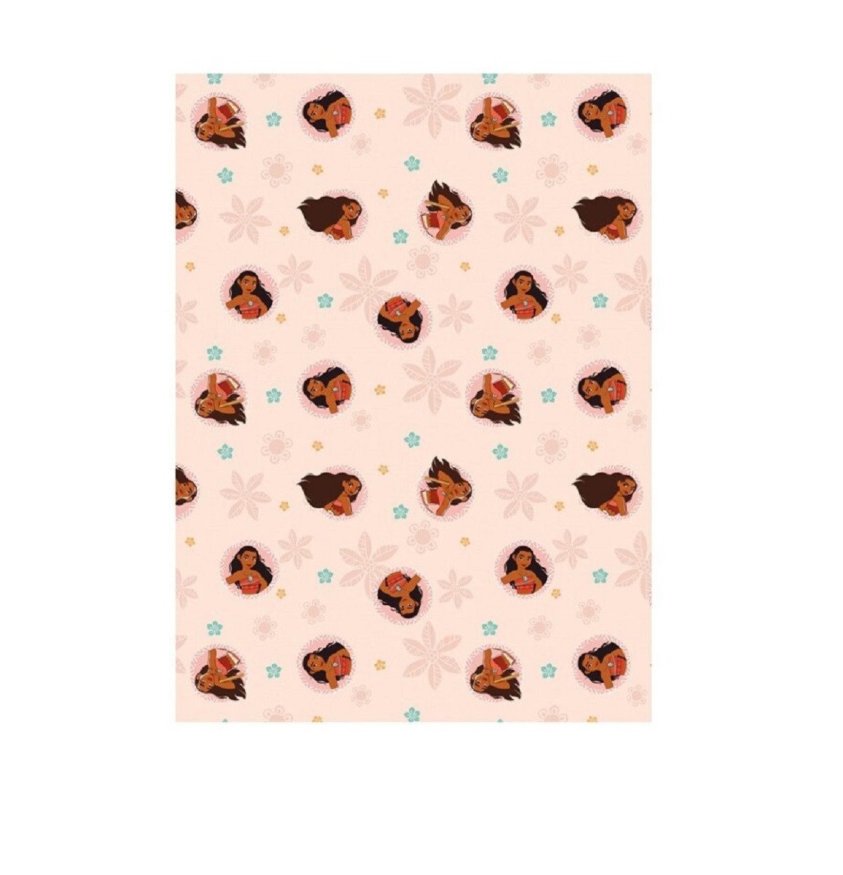 Wohndecke Moana Decke – Weiches & leichtes Flanell für Bett & Sofa (110x150 cm), Disney