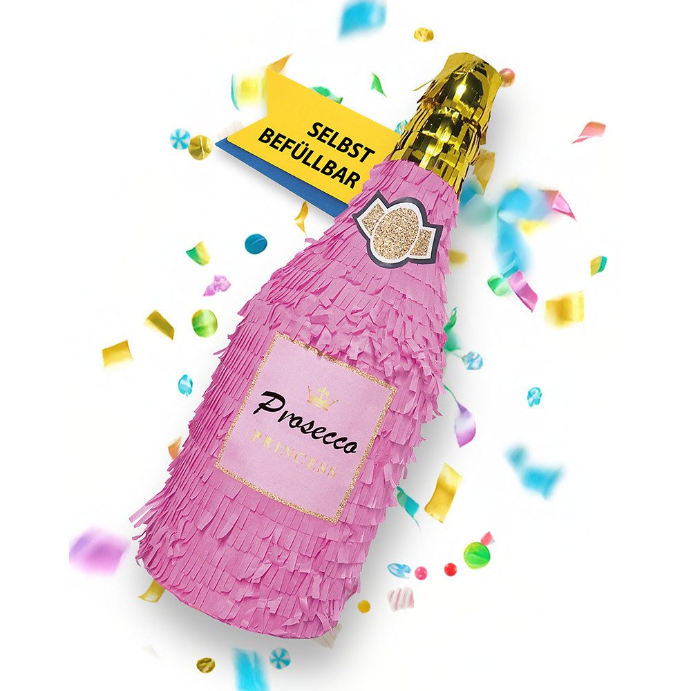 Party Factory Pinata Pinata Champagnerflasche, in Flaschenform