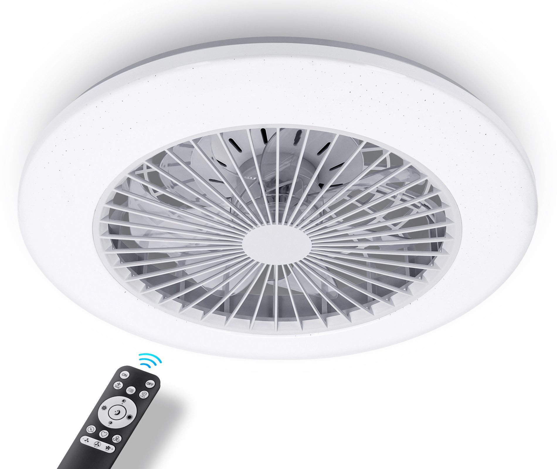 Aigostar Deckenventilator Ventilator Timer mit LED-Beleuchtung, günstig online kaufen