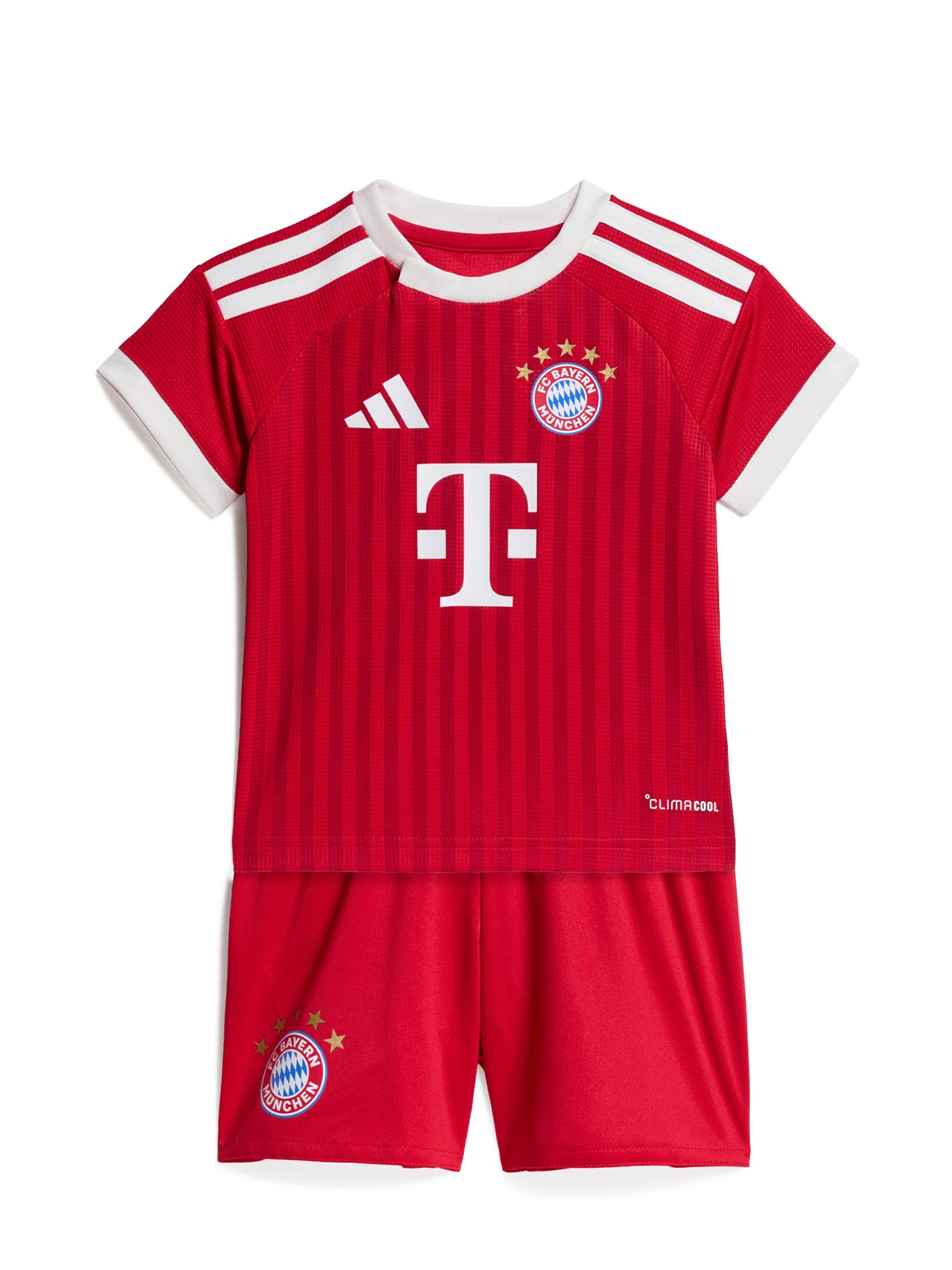adidas Performance Fußballtrikot FC Bayern München, Kit Trikot Home 26-27, Baby, Rot