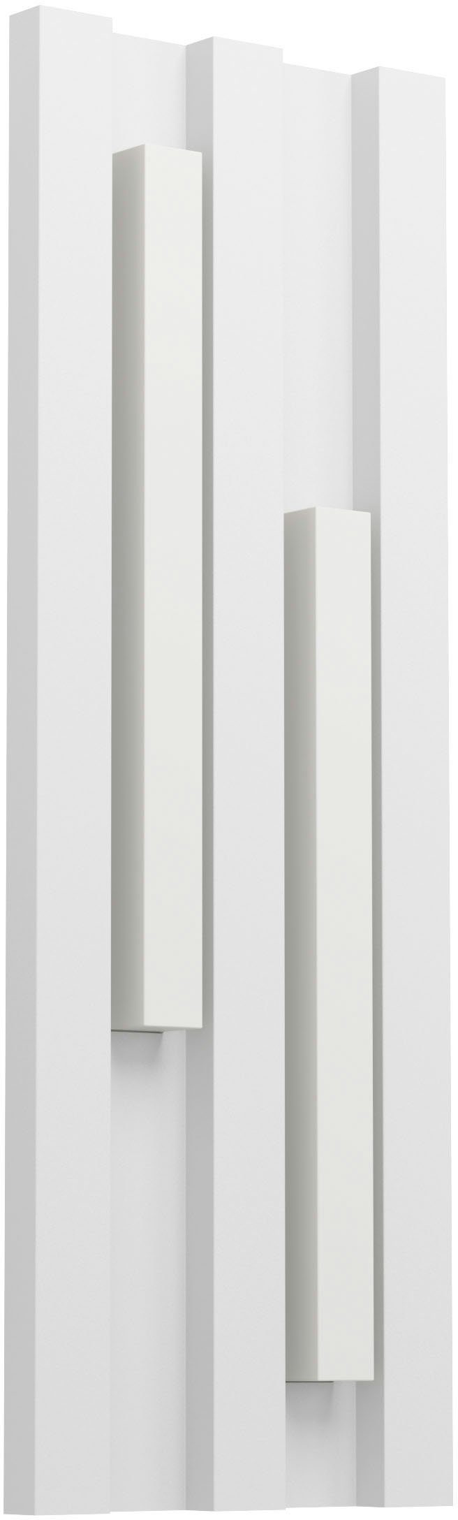 Deckenleuchte - aus EGLO FANDINA, - verzinkt fest LED Warmweiß Stahl weiß in Deckenleuchte Warmweiß, 4,2W integriert,