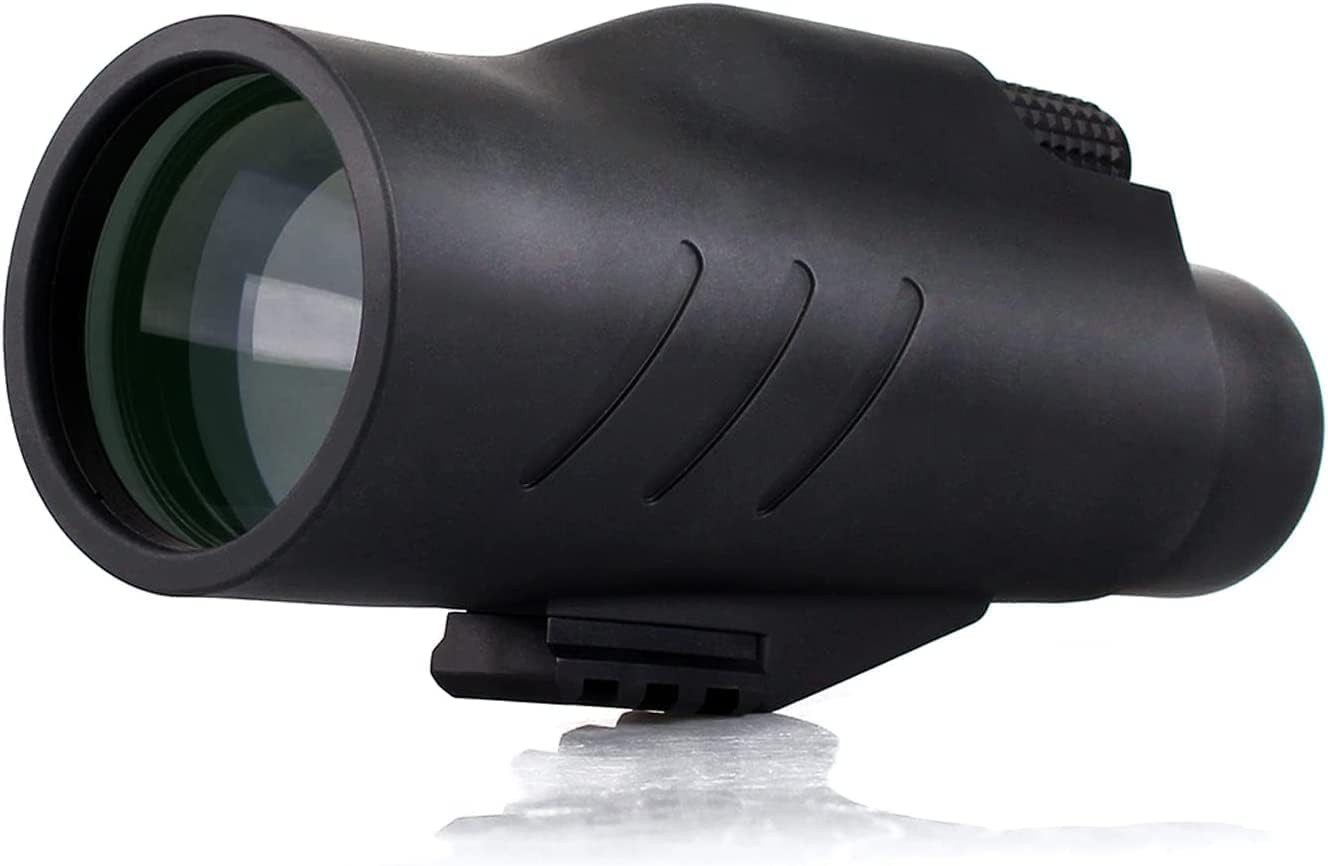 SVBONY SV32 Monokular,10x50 Ultra HD Teleskop mit Picatinny Schienenhalterung Fernglas (Bak-4 Prism Wasserdichtes,für Jagd, Wandern, Camping, Vogelbeobachtung)