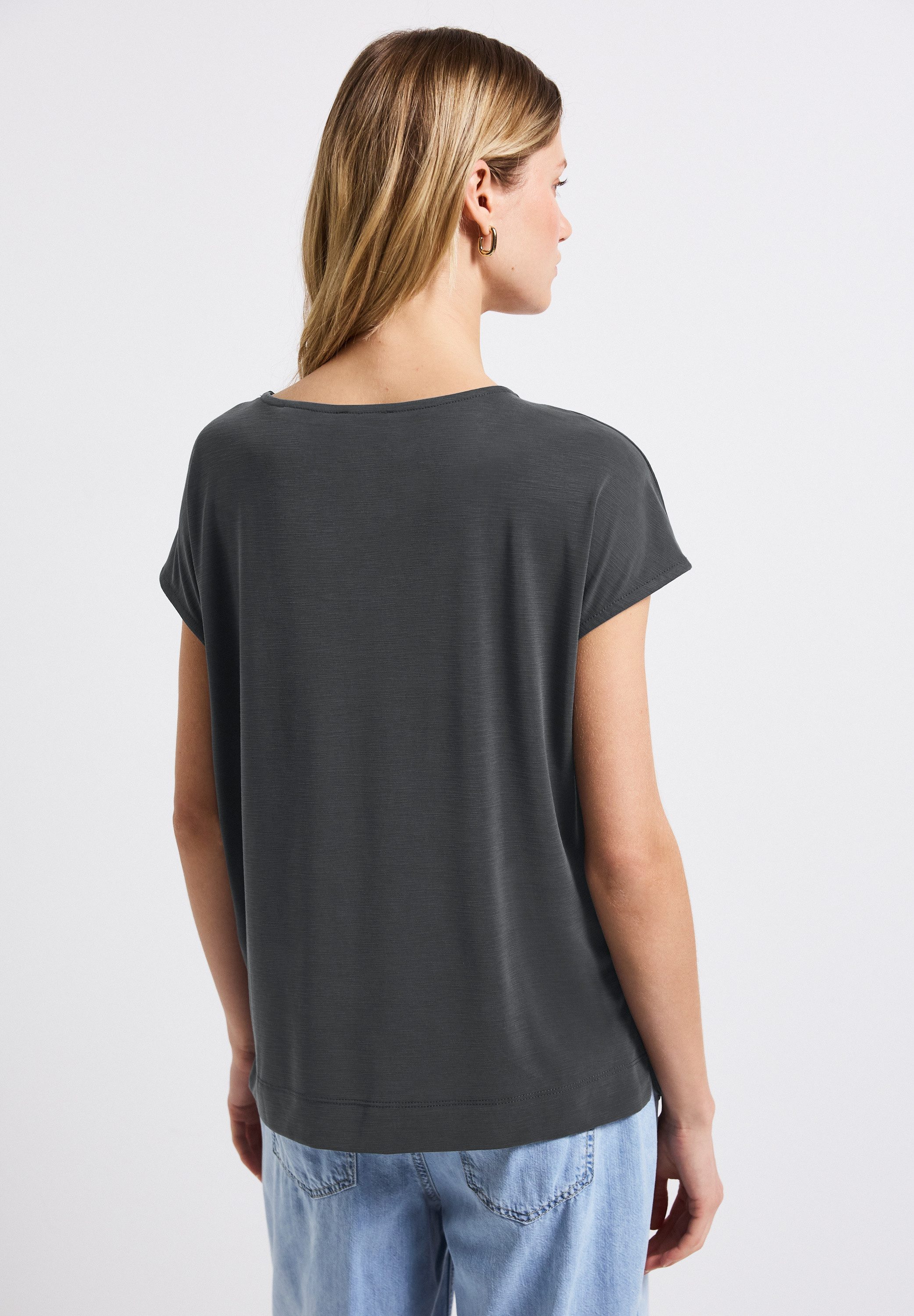 STREET ONE T-Shirt mit Wording aus günstig online kaufen