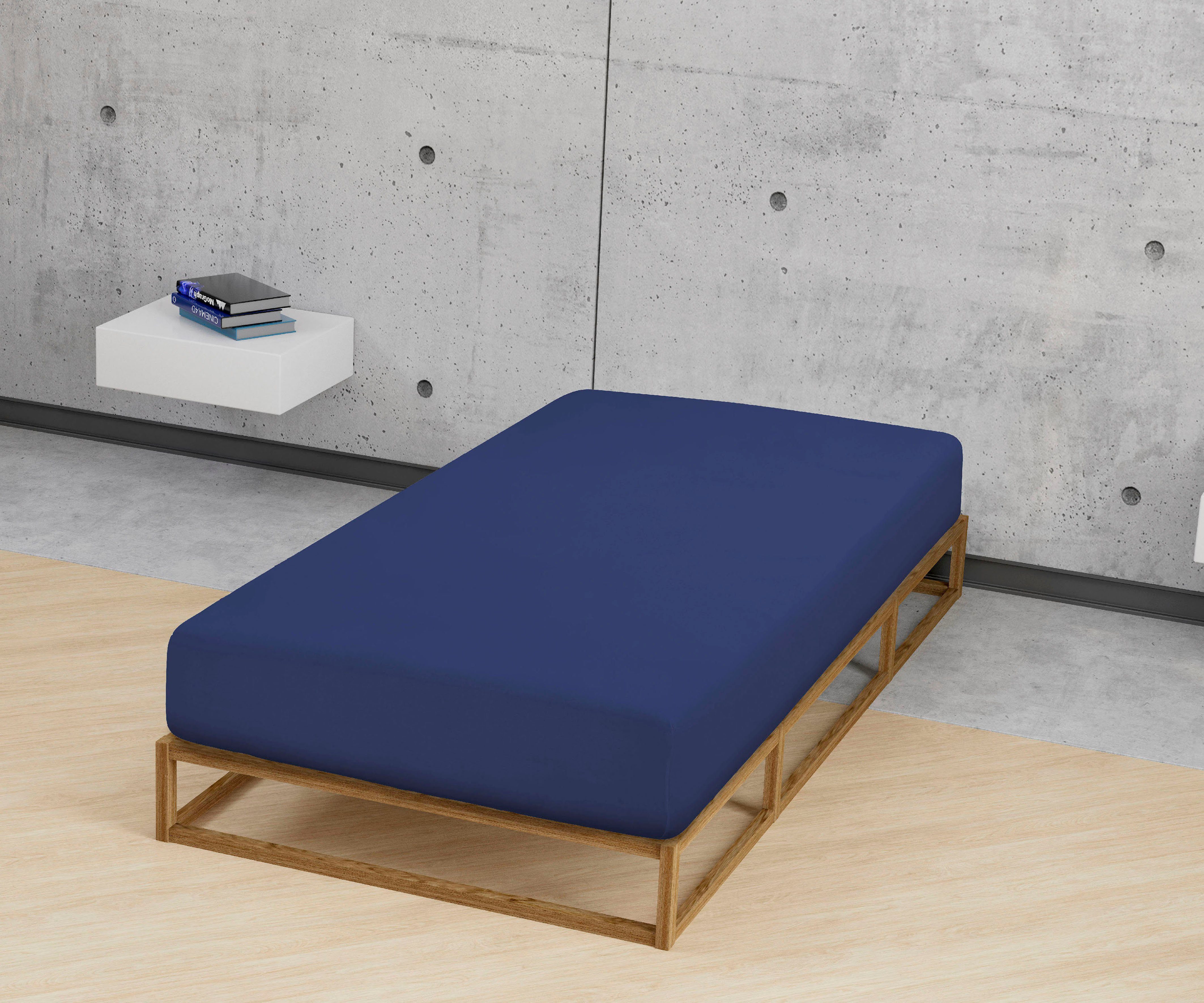 Castell - Markenbettwäsche Spannbettlaken Jersey in Gr. 90x200, 140x200 ode günstig online kaufen