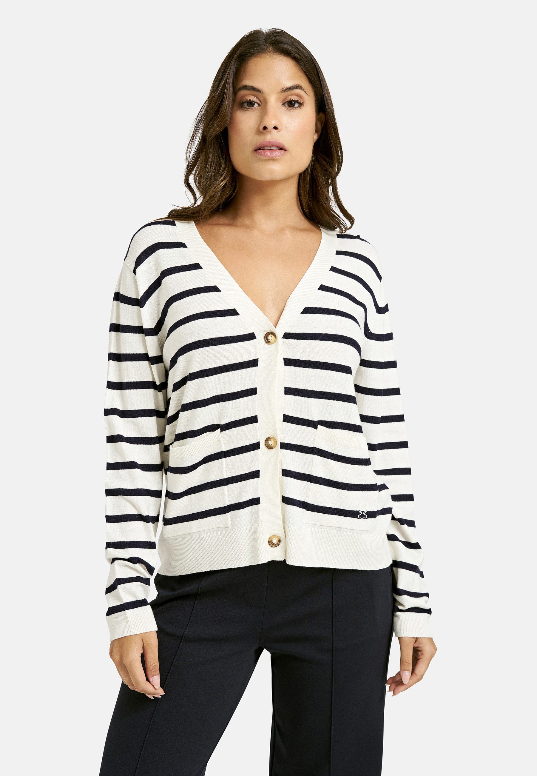 Smith & Soul Strickjacke mit V-Ausschnitt, Viskosemix günstig online kaufen