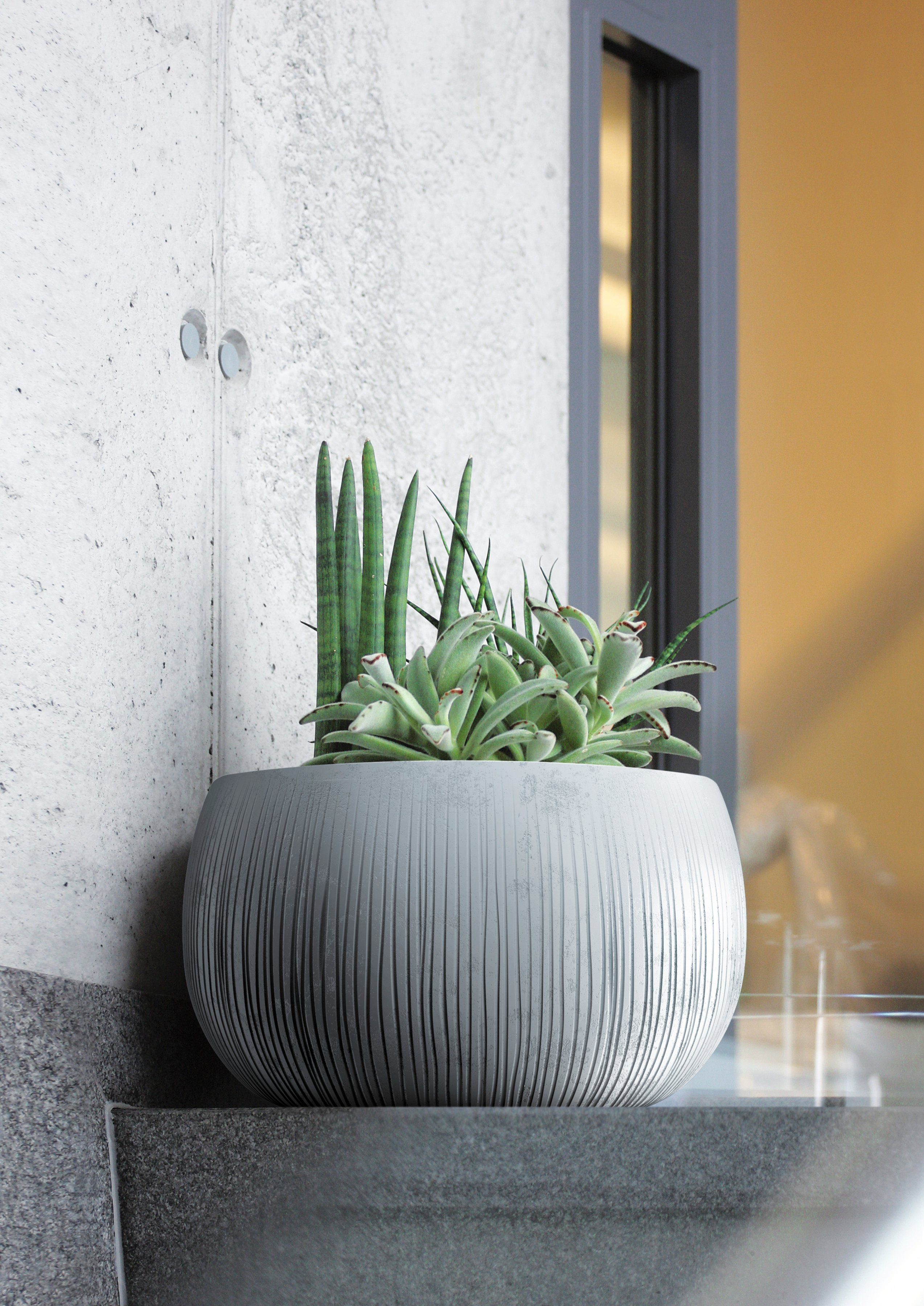 Neu eingeführt Prosperplast Blumentopf St), 30cm (1 Bowl Ø48cm x Beton