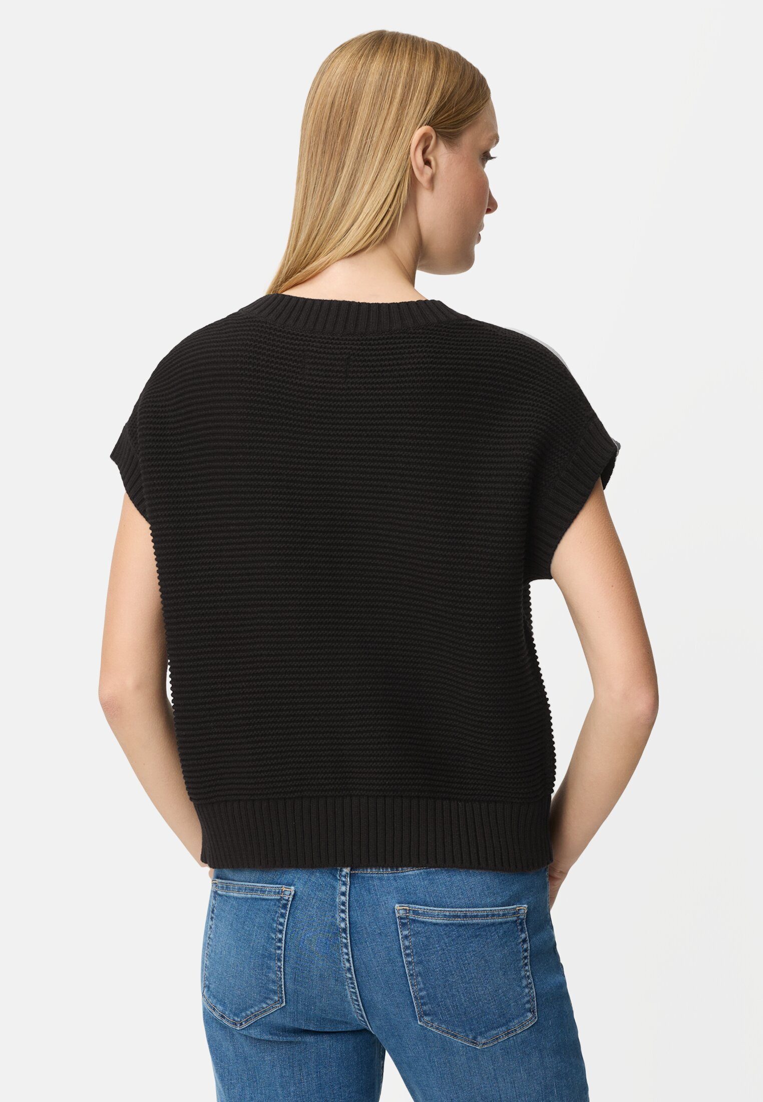 camel active Kapuzenpullover aus Baumwollmix Kurzarm (1-tlg)