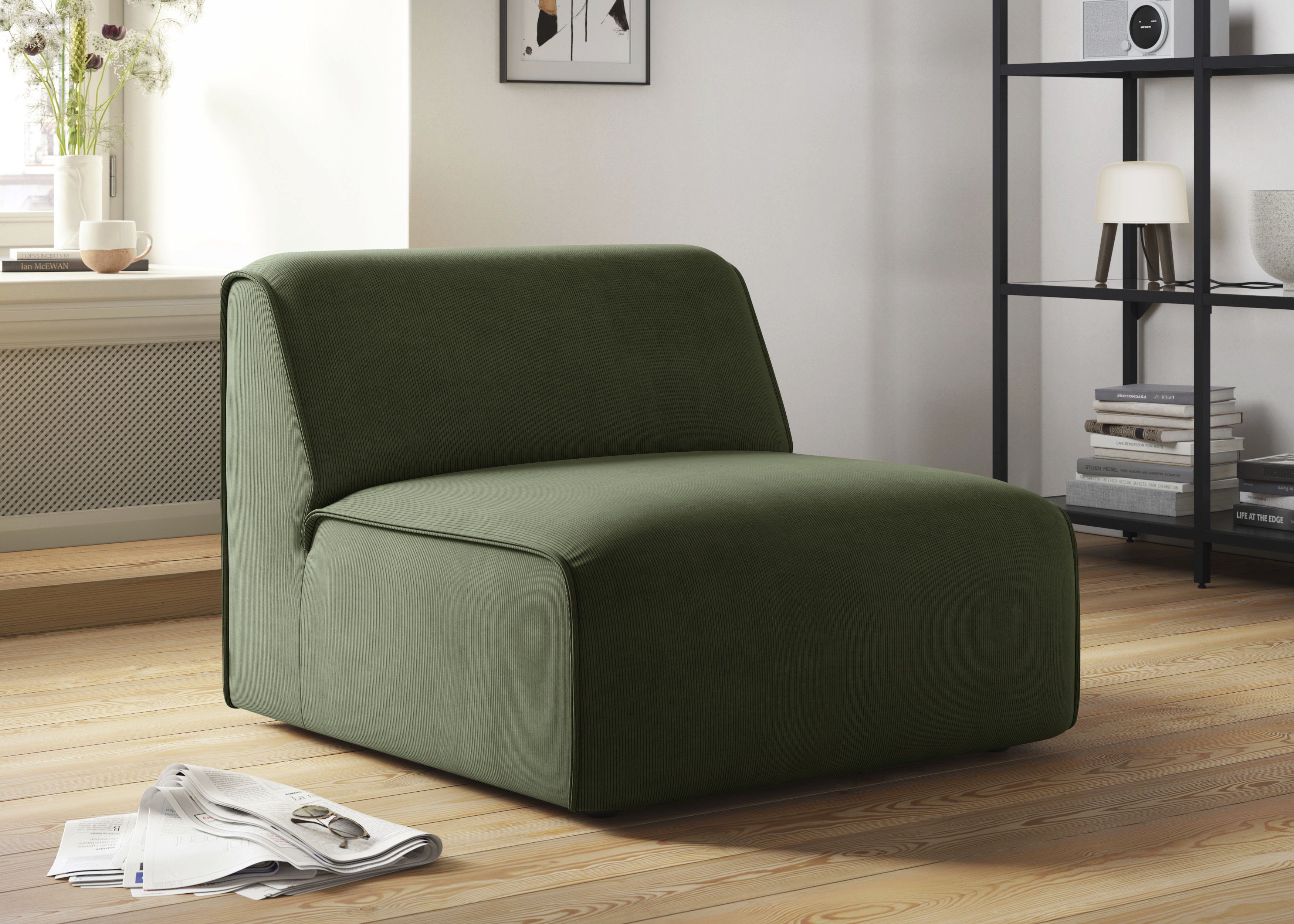RAUM.ID Sessel Merid Sofa-Mittelelement, Maße B/T/H: günstig online kaufen